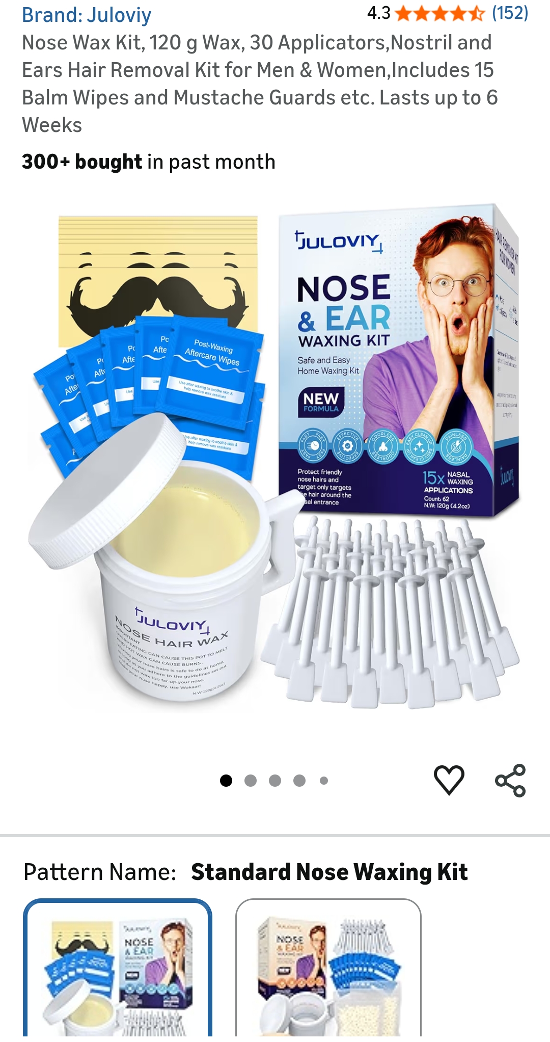 ear hair wax removal kit