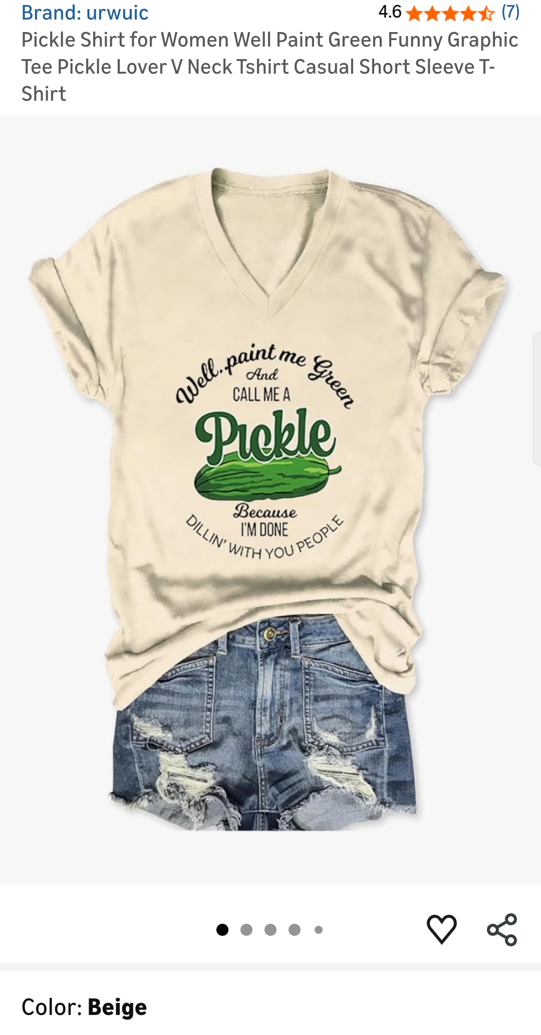 Well Paint Green Funny Graphic Tee