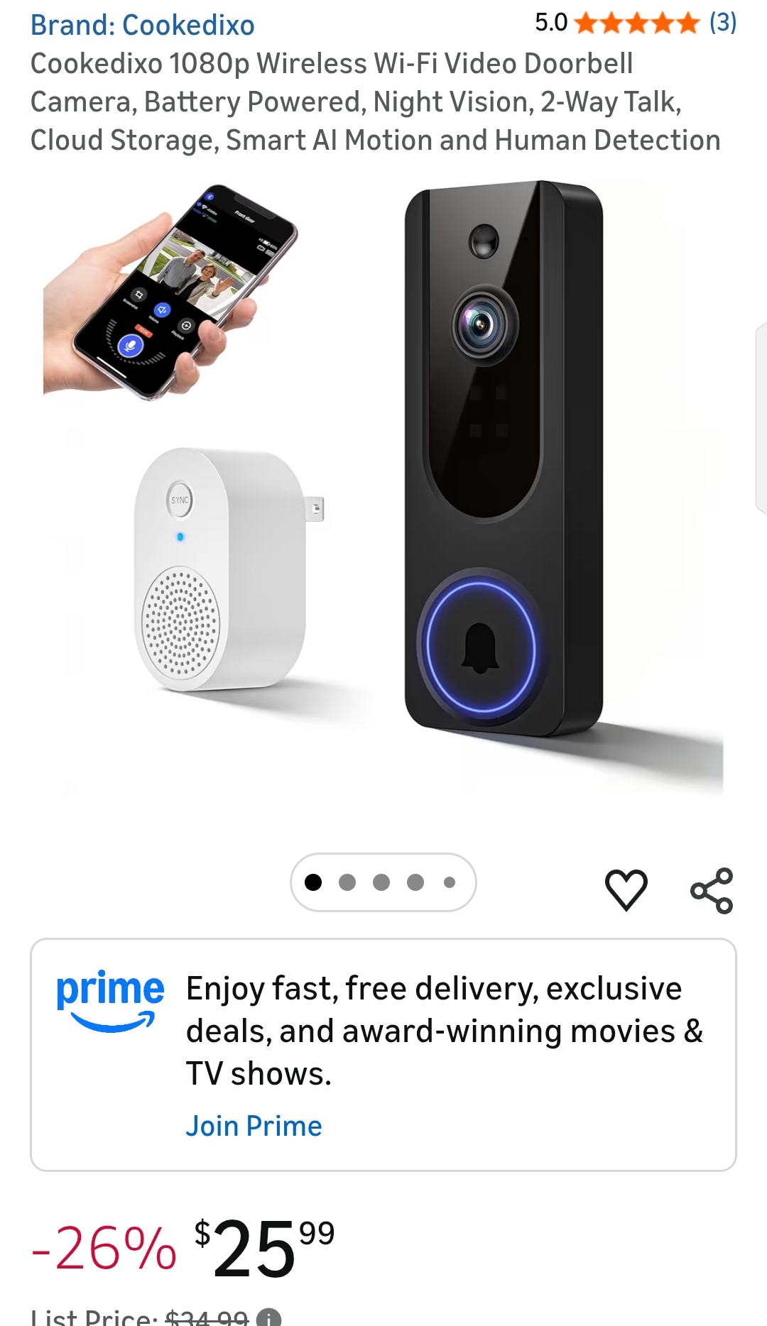 doorbell camera wireless