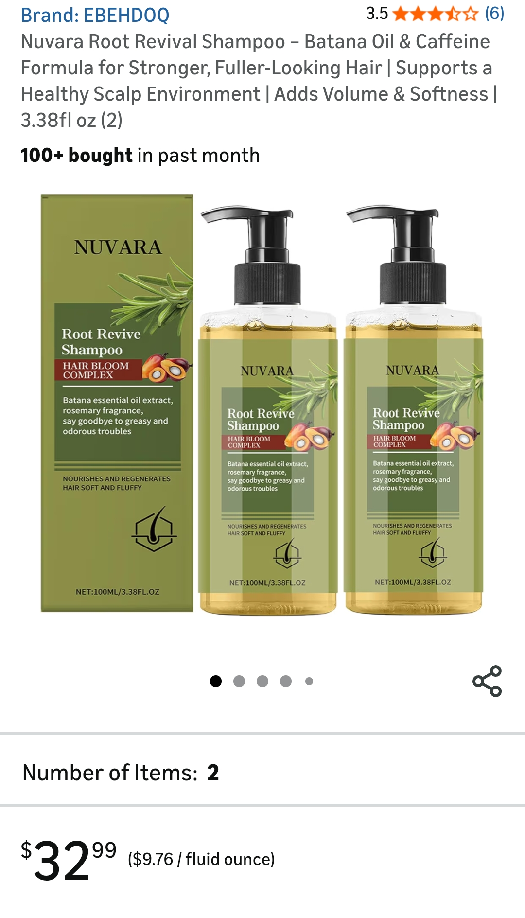 Nuvara Root Revival Shampoo