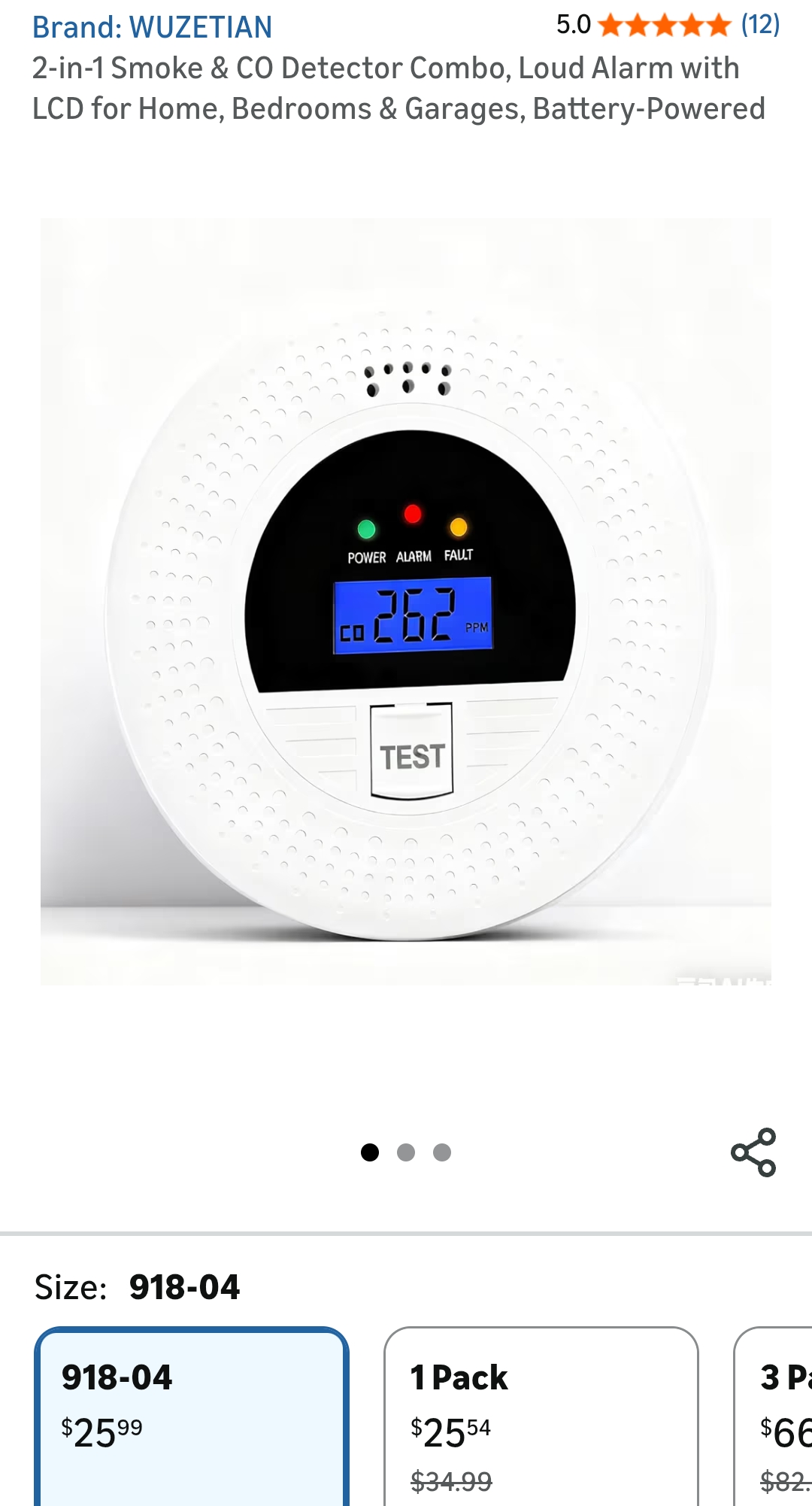 Smoke & CO Detector