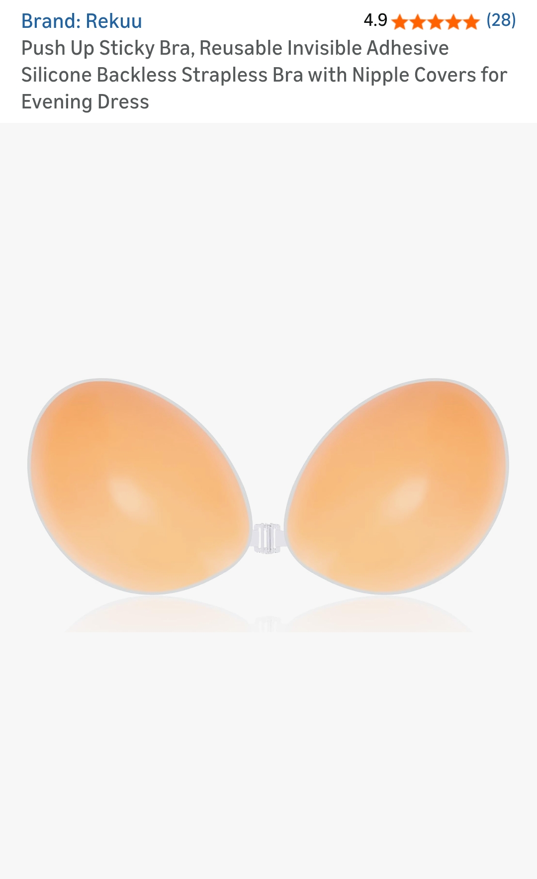 Rekuu Reusable Silicone Bra