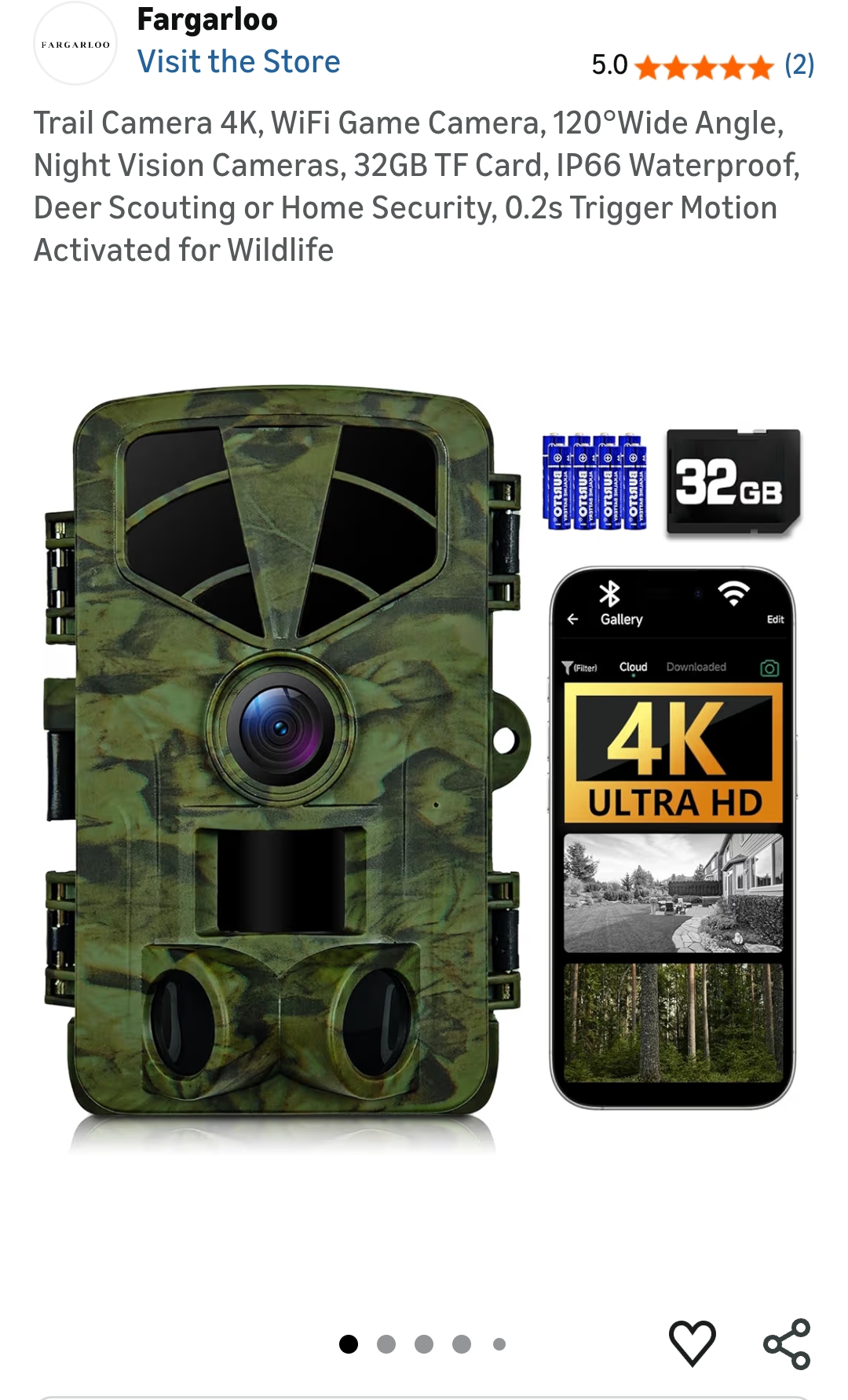 wifi trail camera