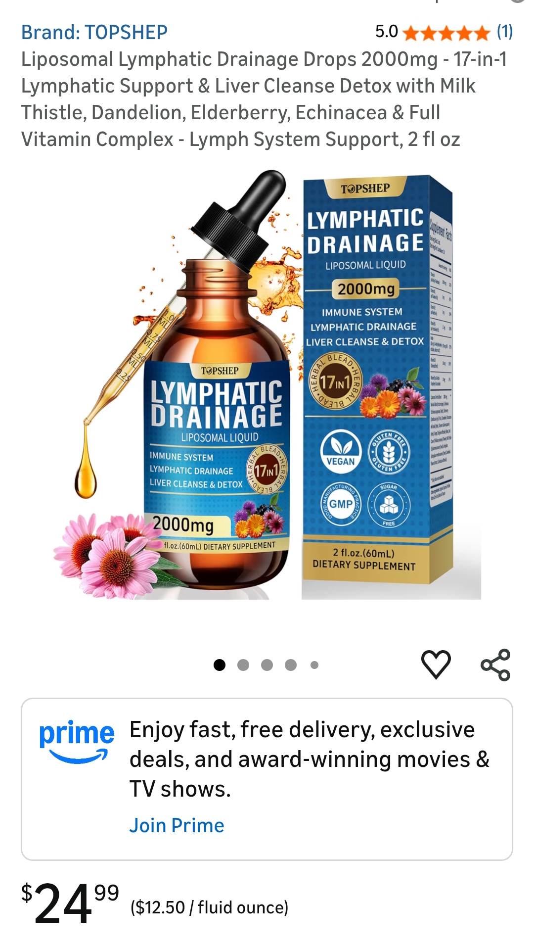 lymphatic drainage drops