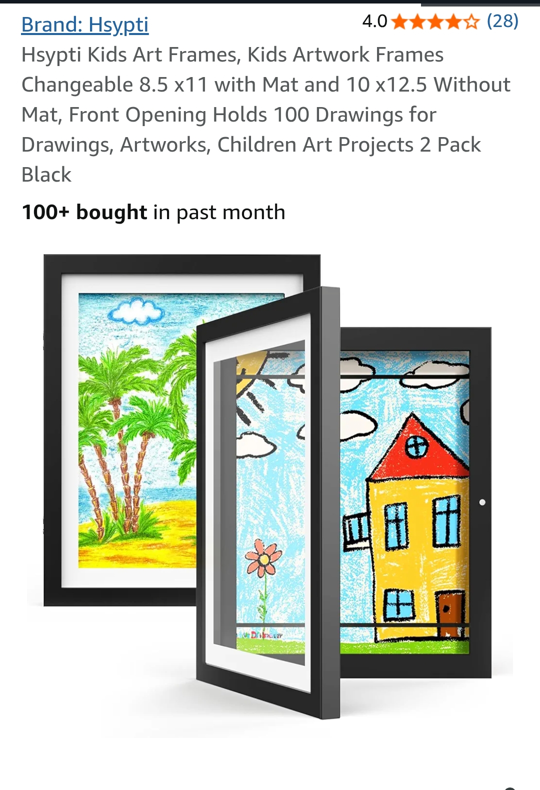 Kids Art Frames
