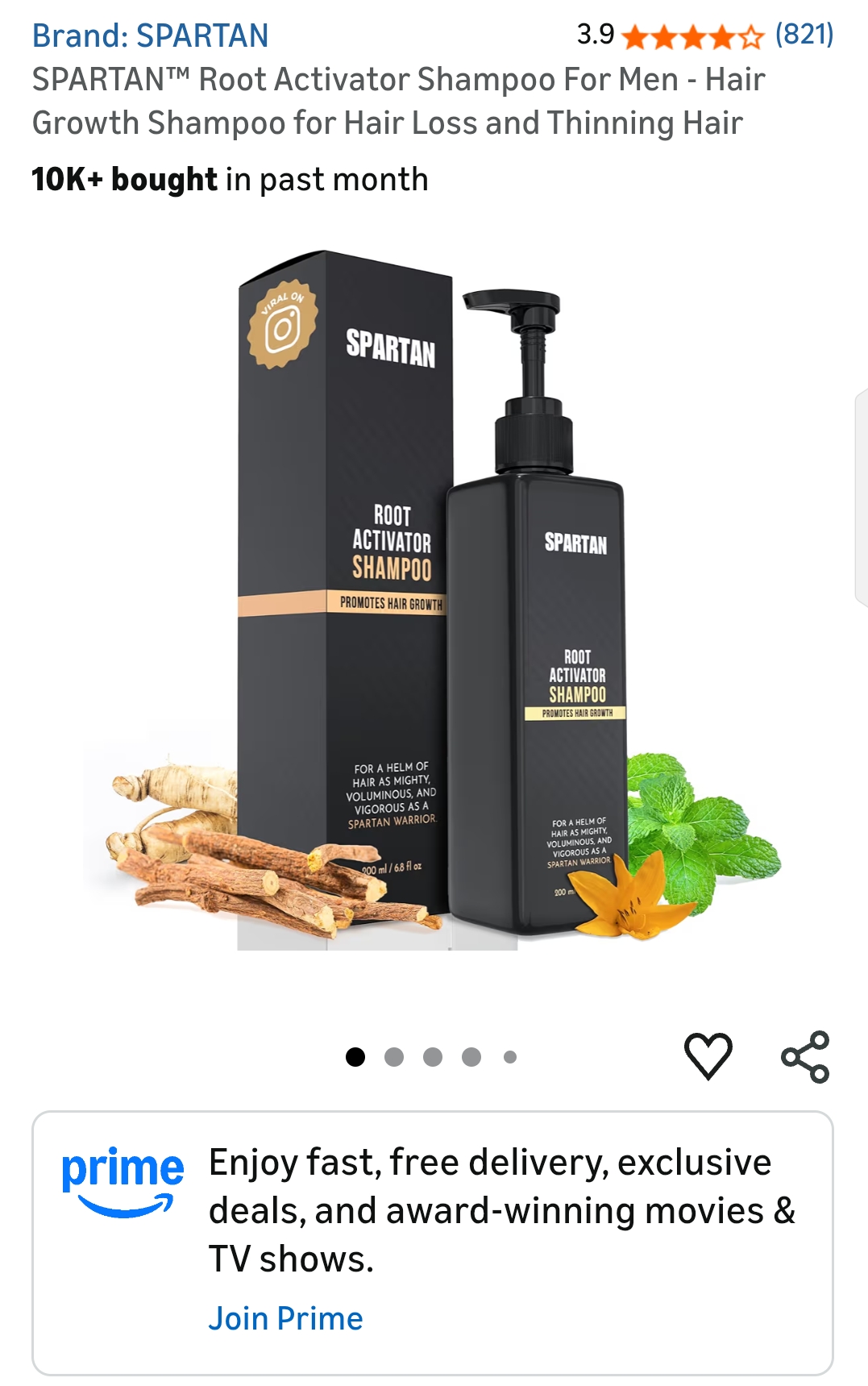 "Root Activator  conditioner For Men "