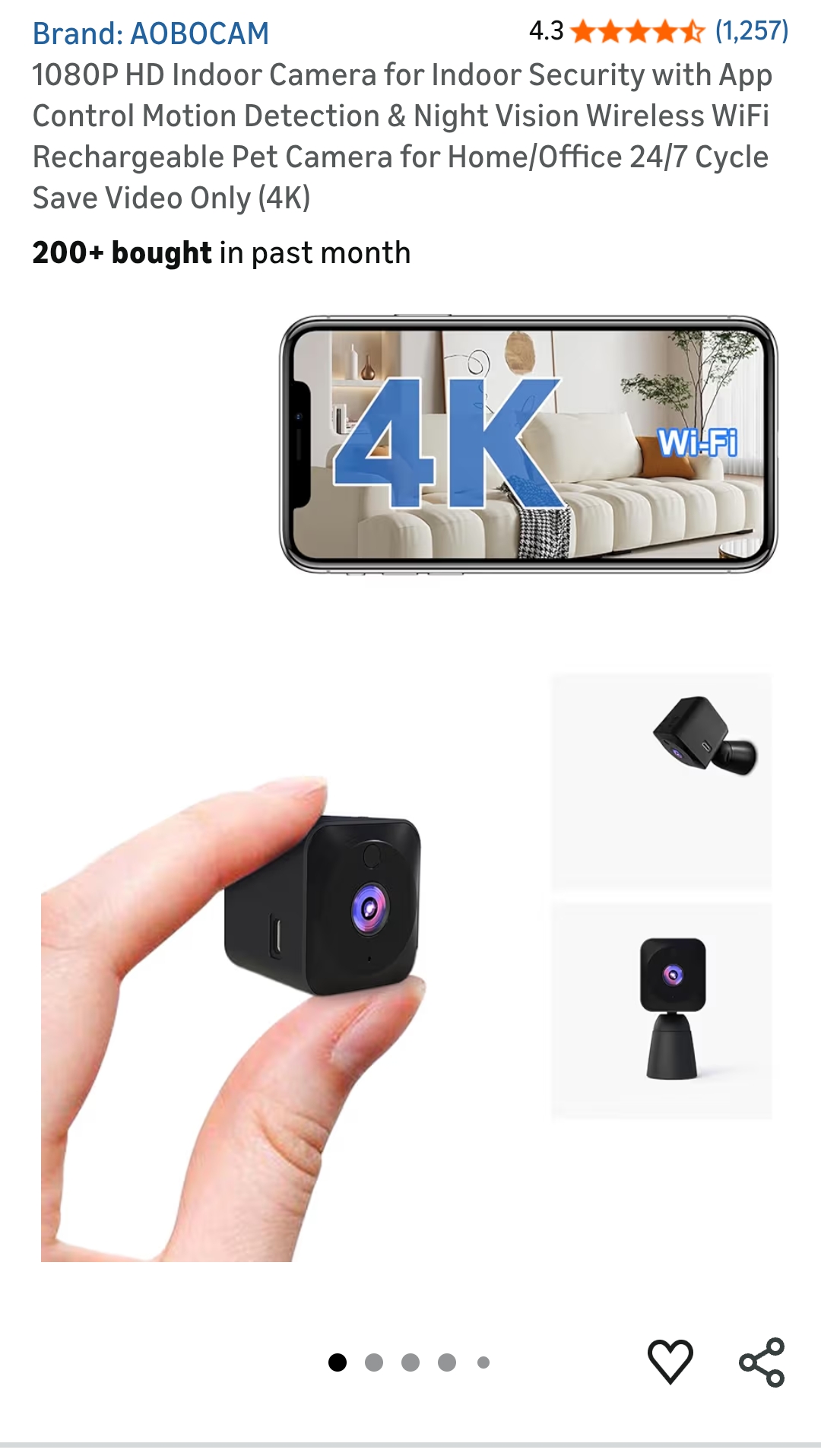 mini wireless camera