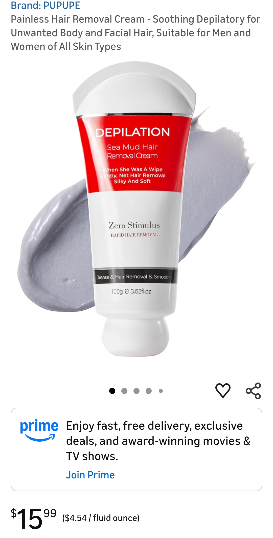 Hair Removal Cream