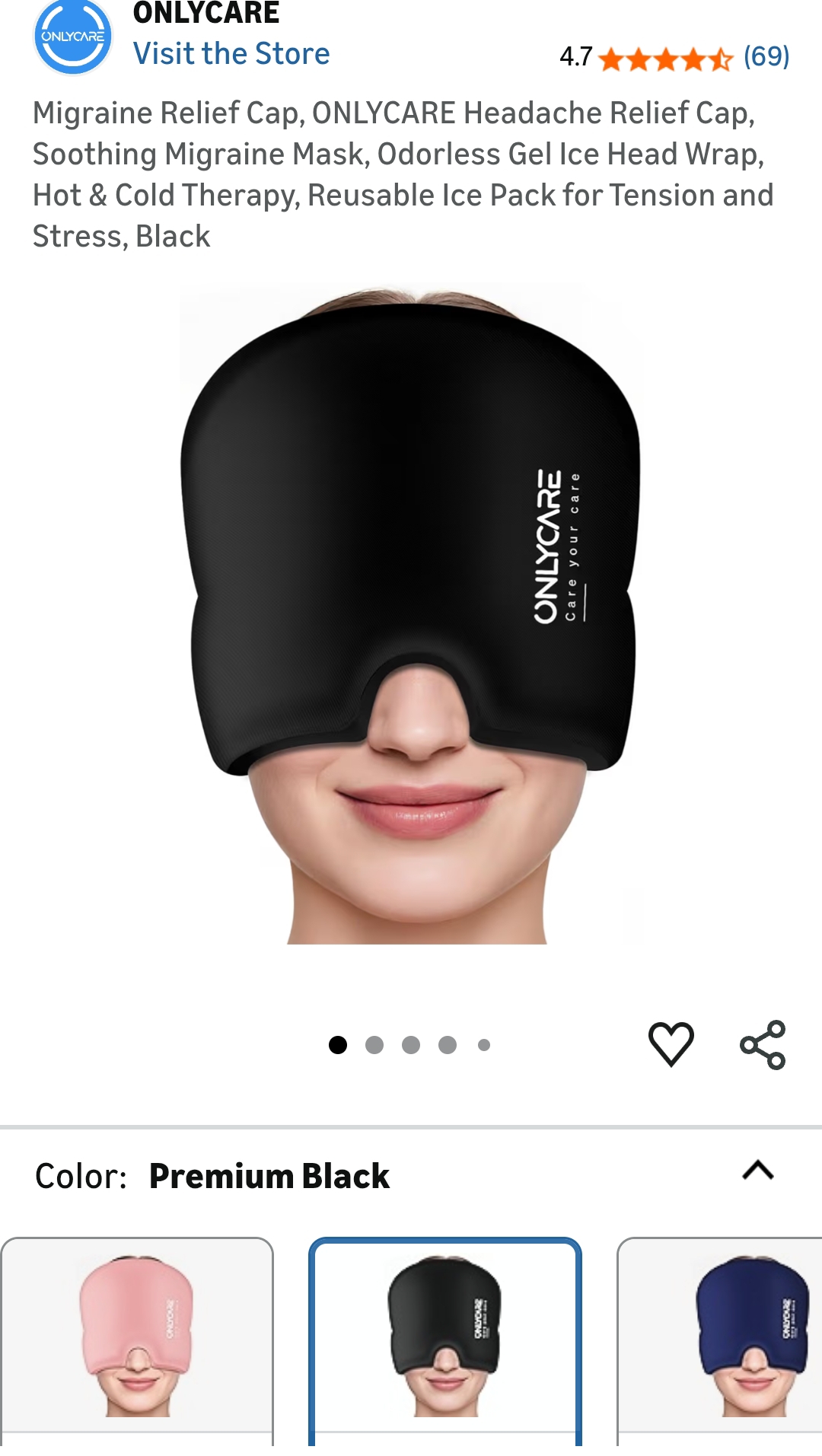 onlycare Migraine Relief Cap PRO