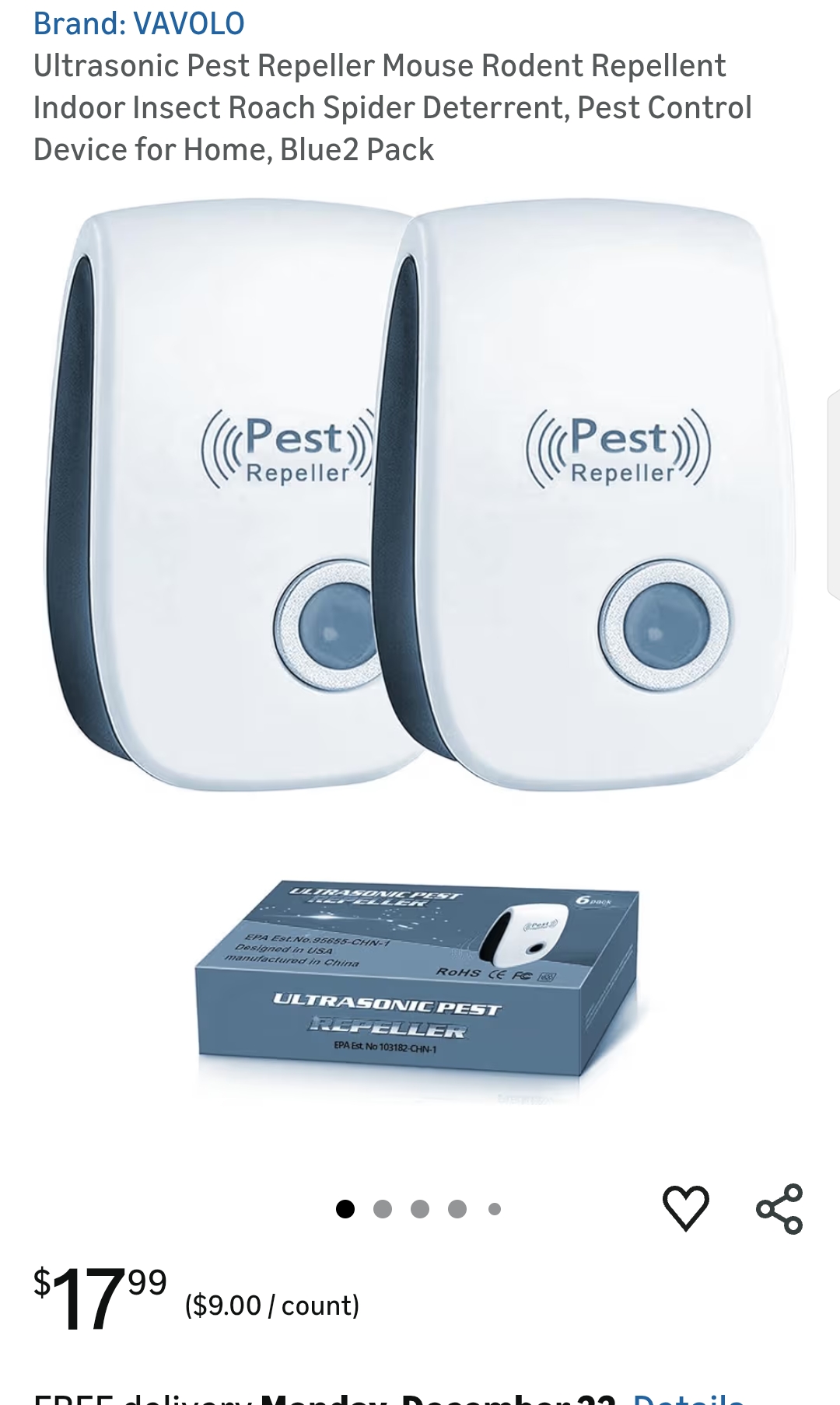 Ultrasonic Pest Repeller