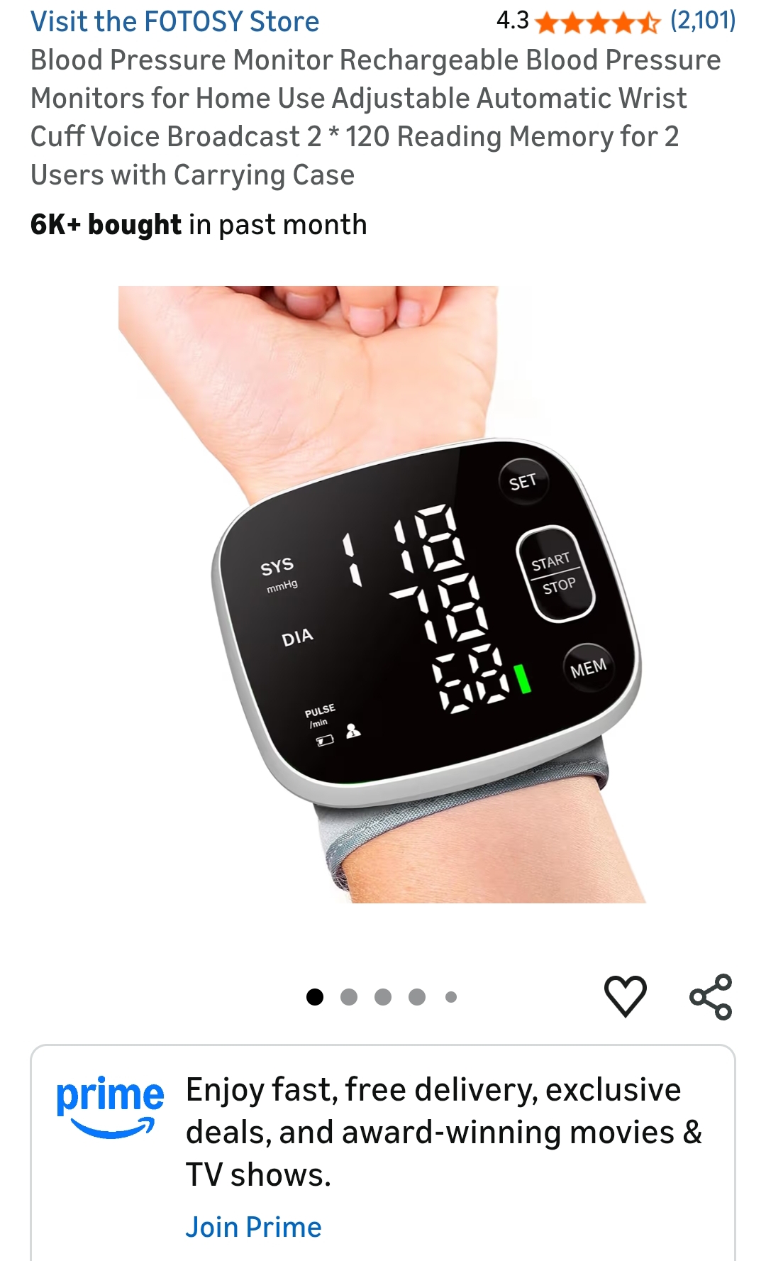 "blood pressure monitor "