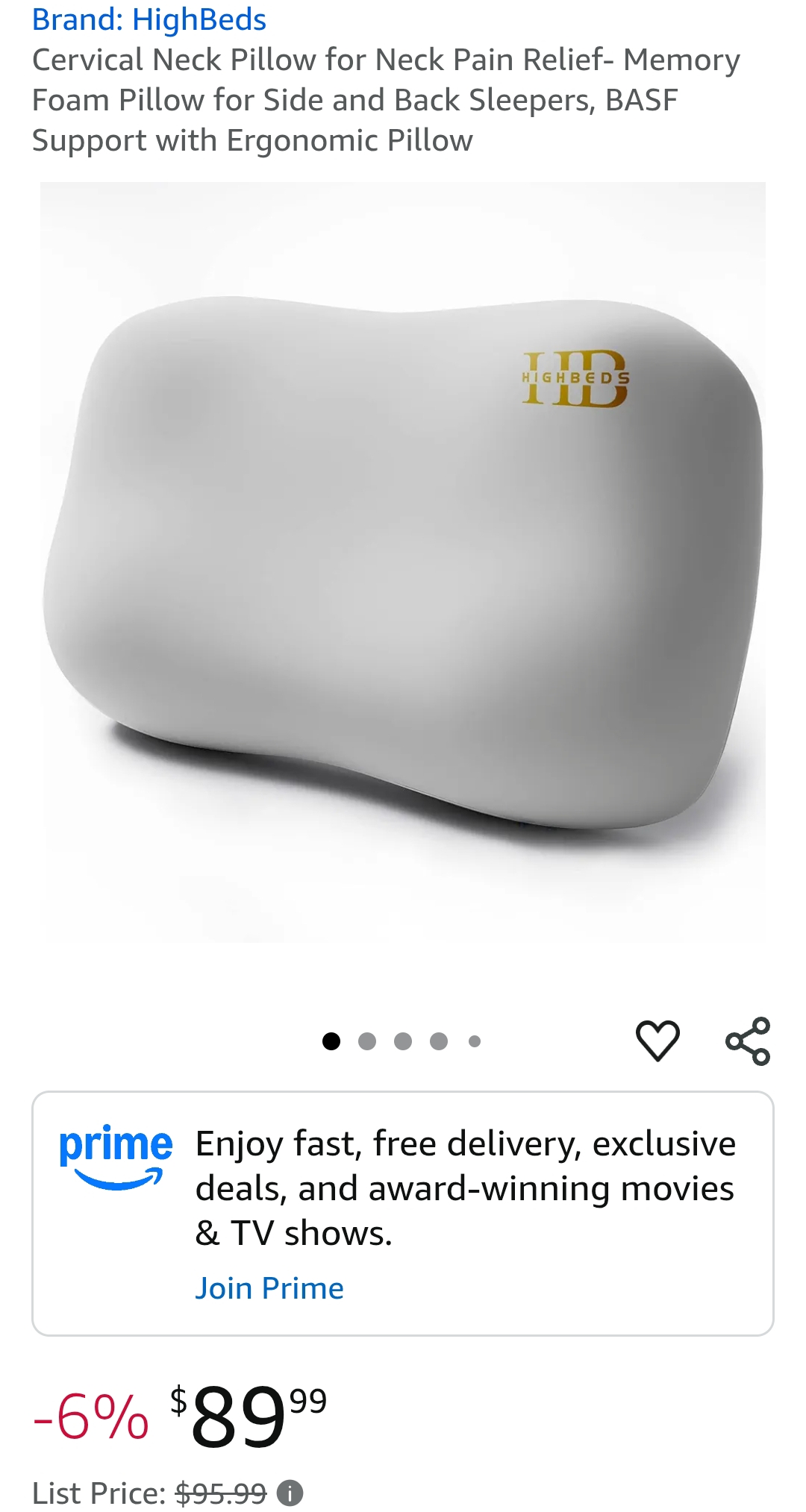 pillow for neck pain relief