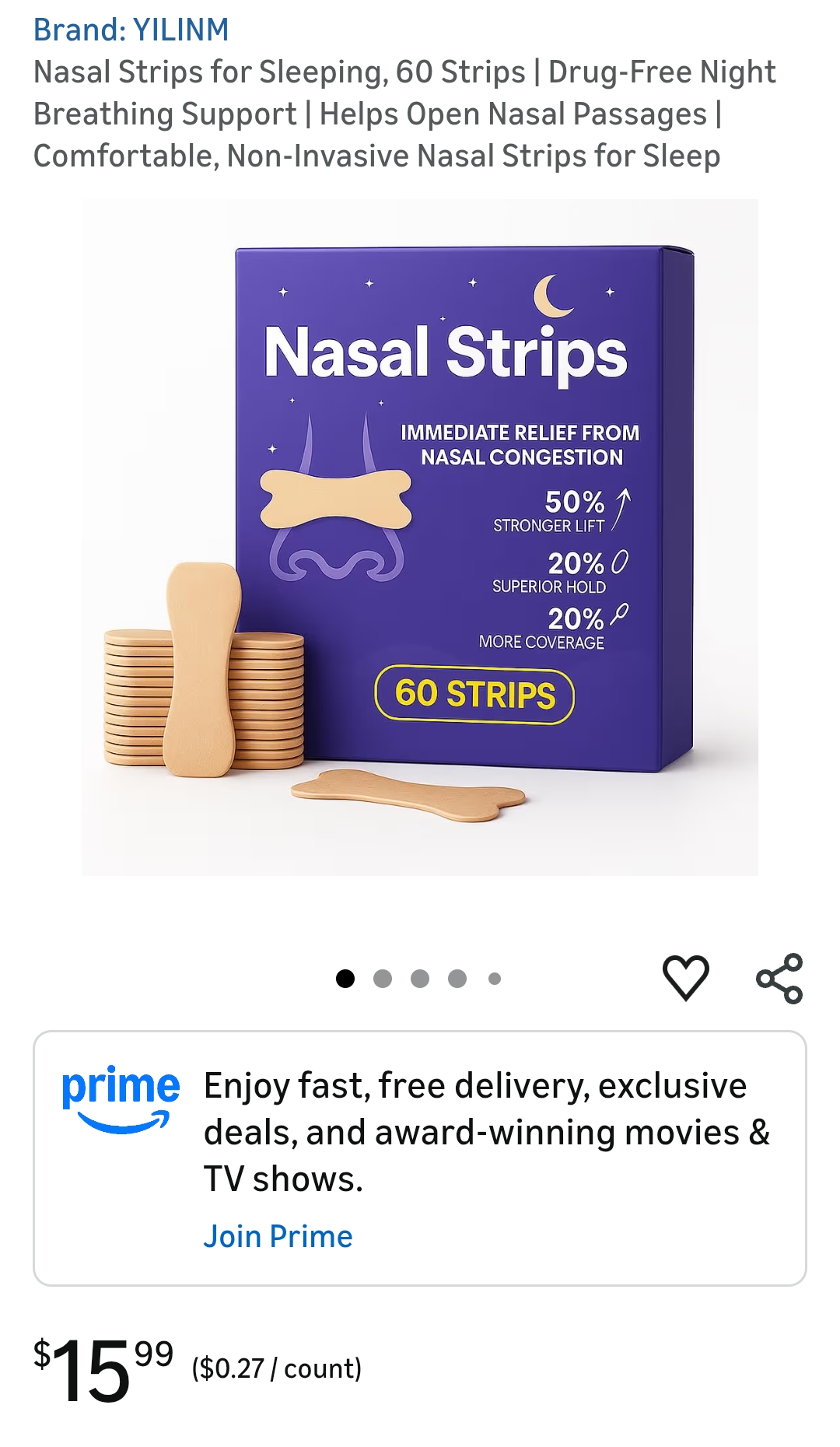 Nasal Strips for Sleeping