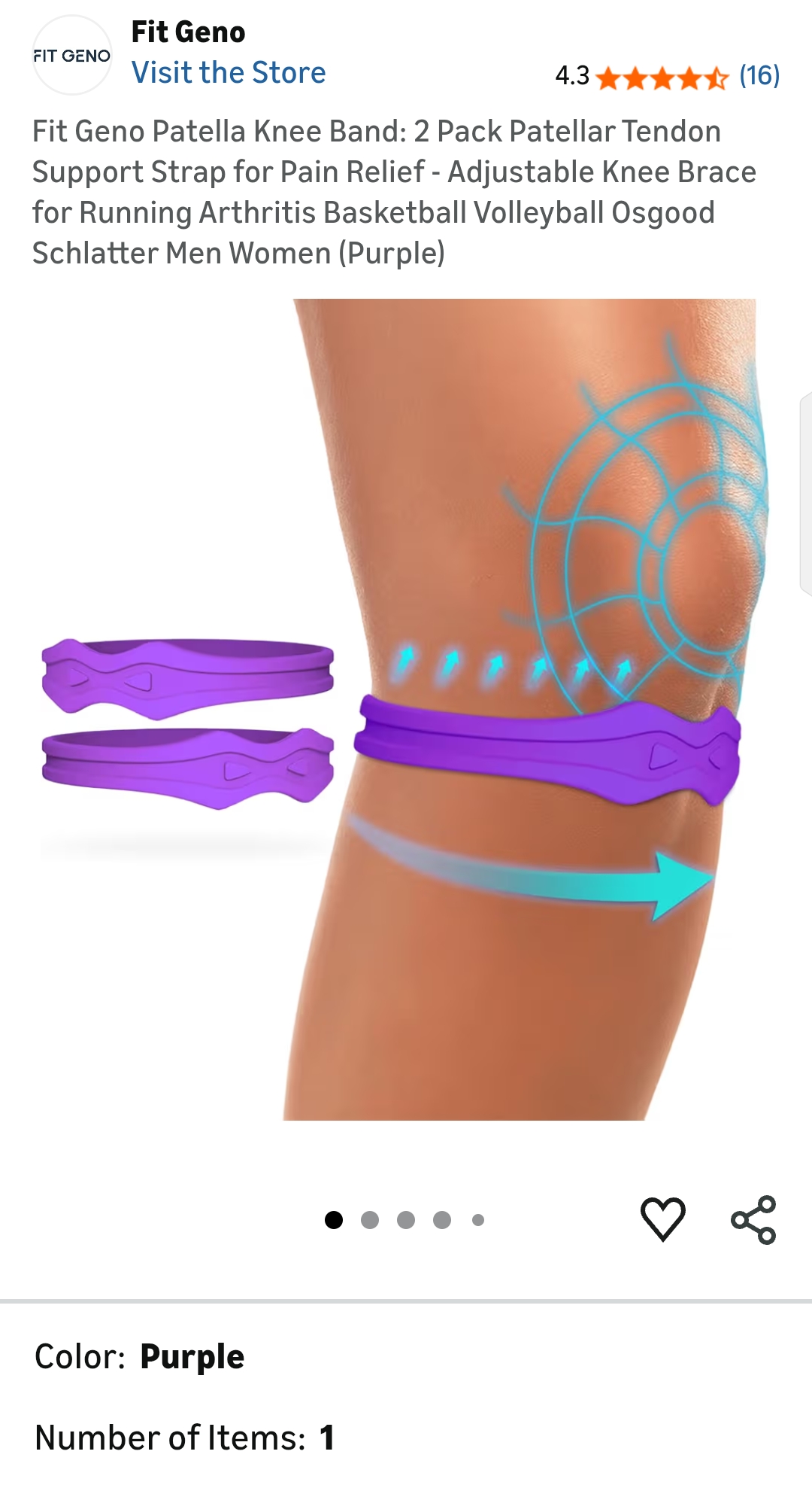 Fit Geno Patella Knee Band