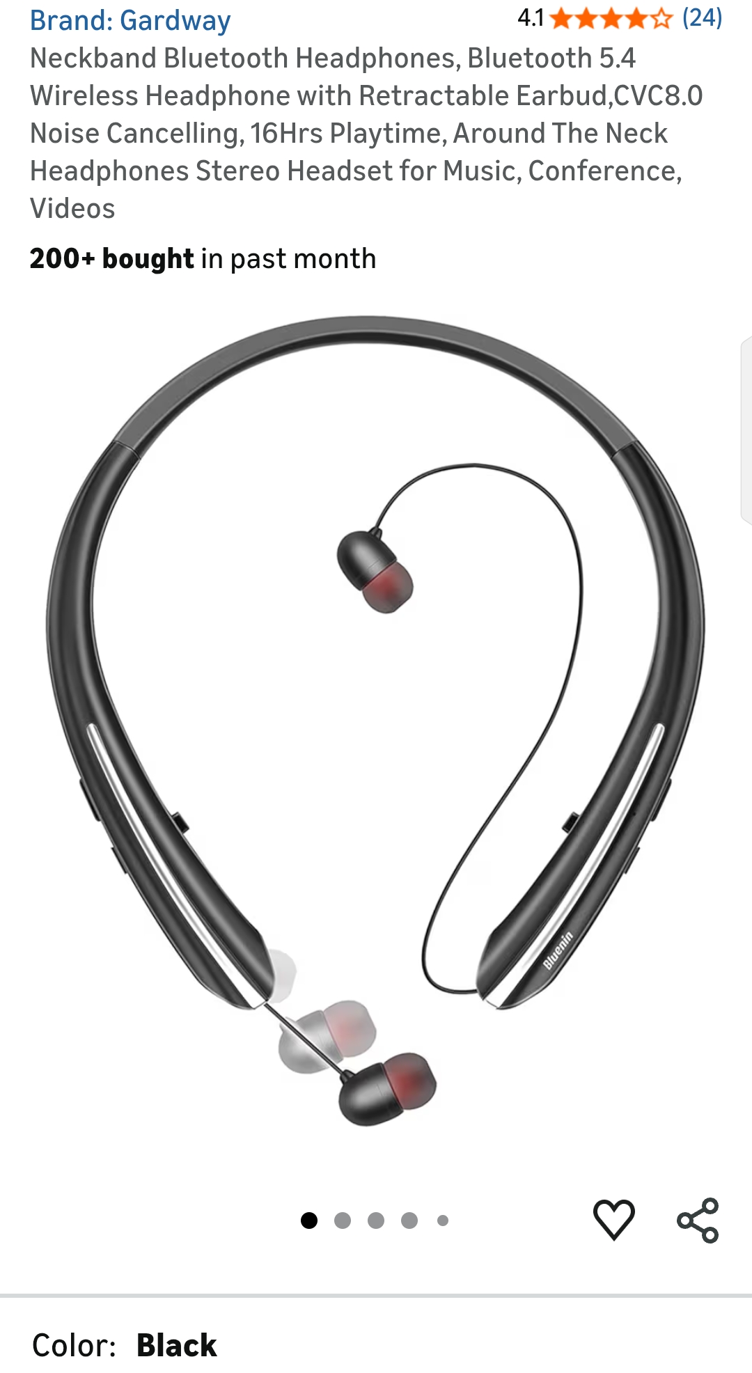 neckand bluetooth heaphones