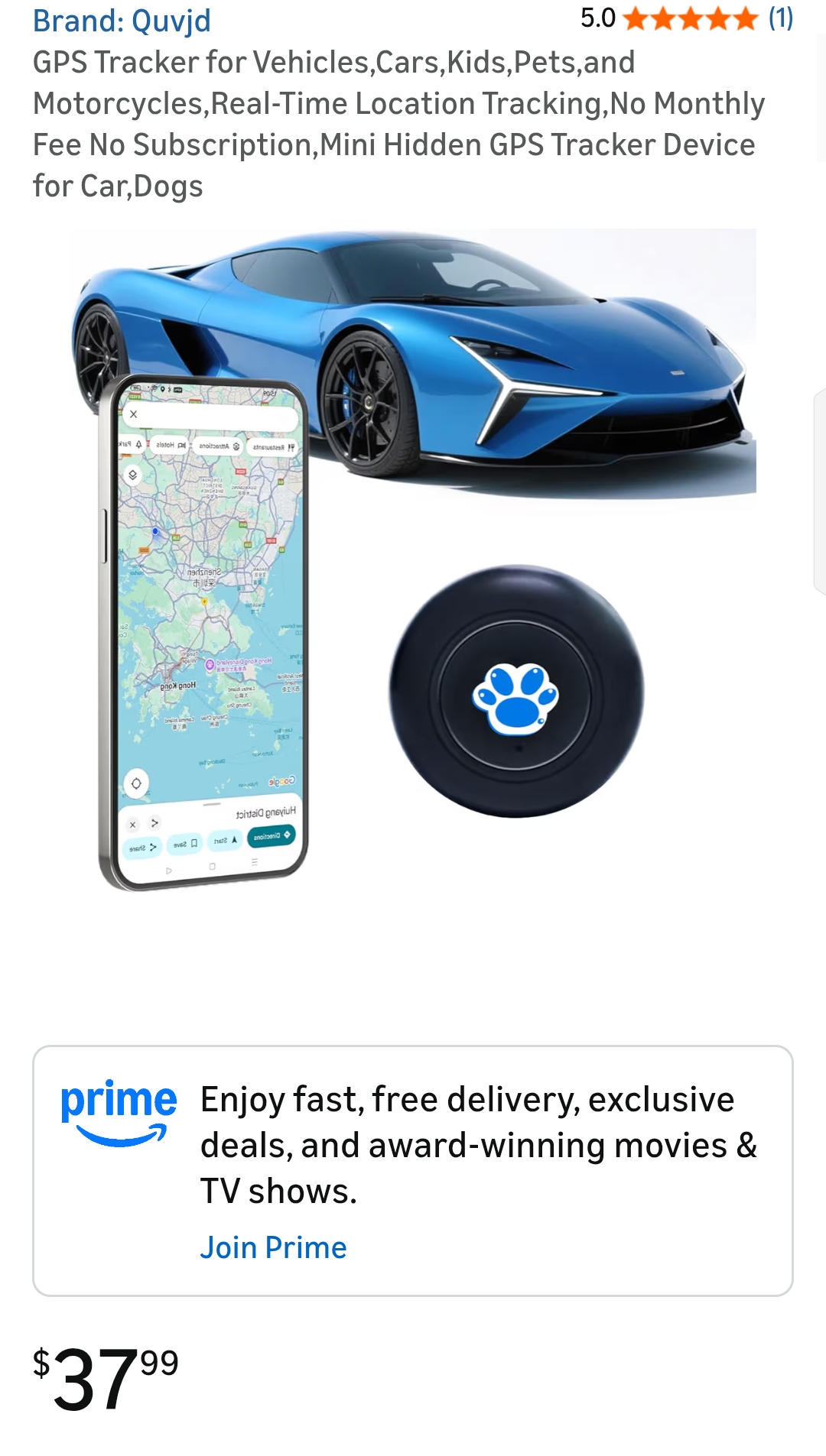 quvjd gps tracker