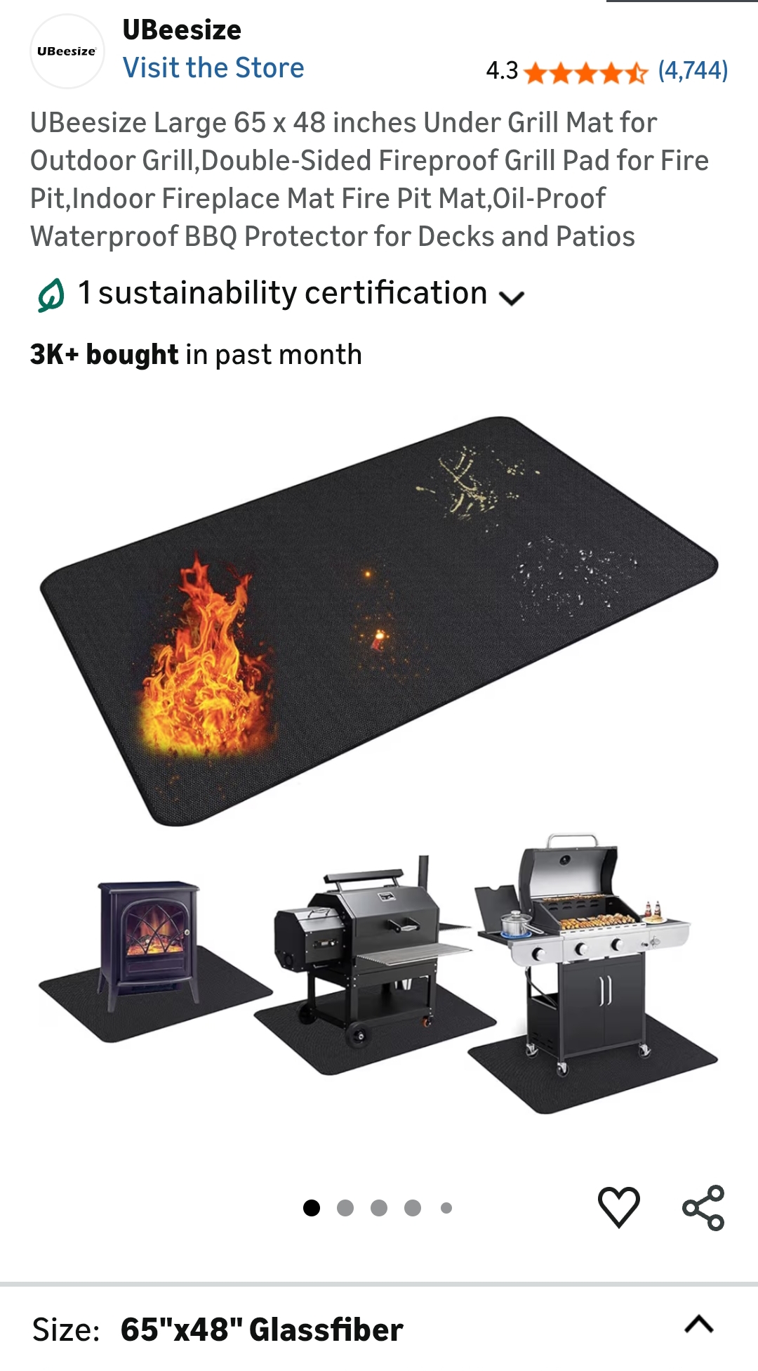 grill mats for outdoor grill