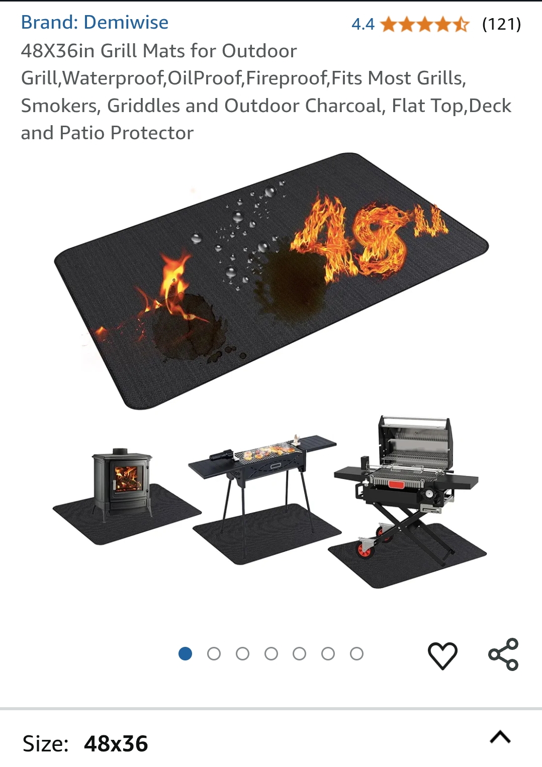 grill mats for outdoor grill