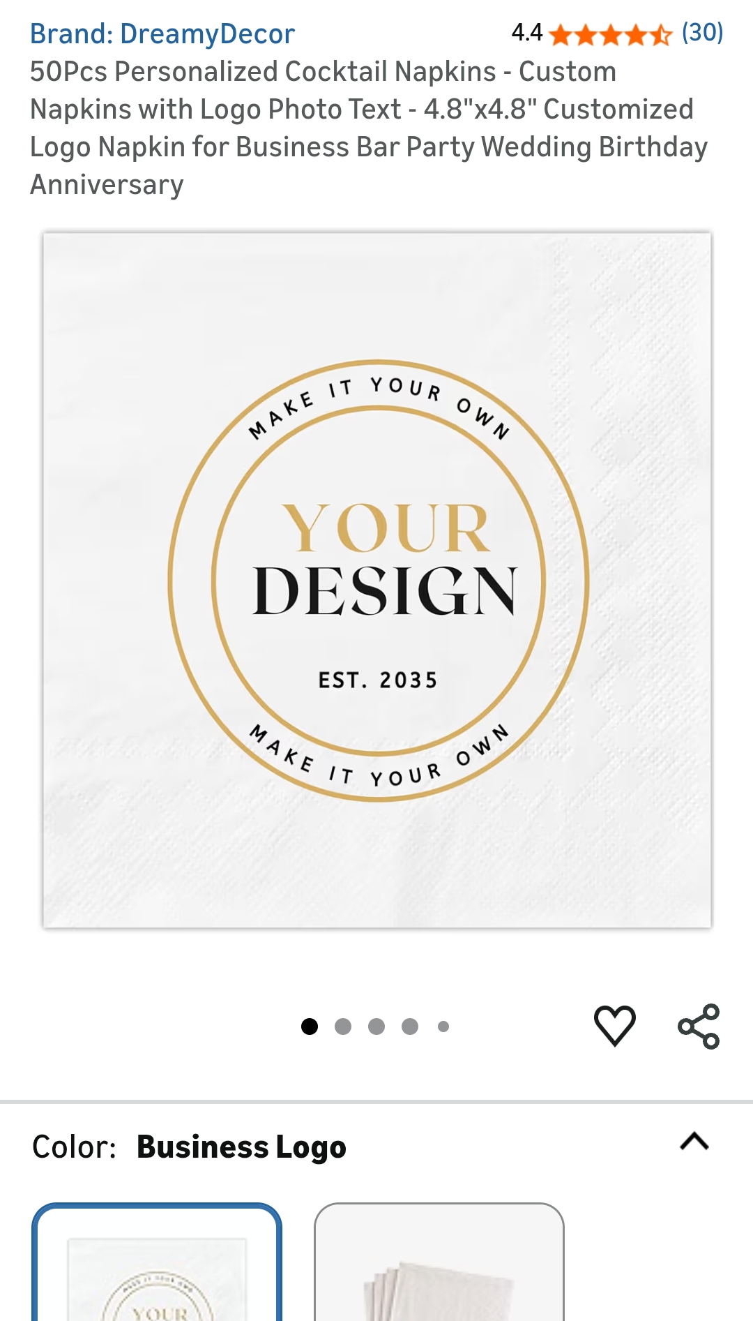 Custom Napkins