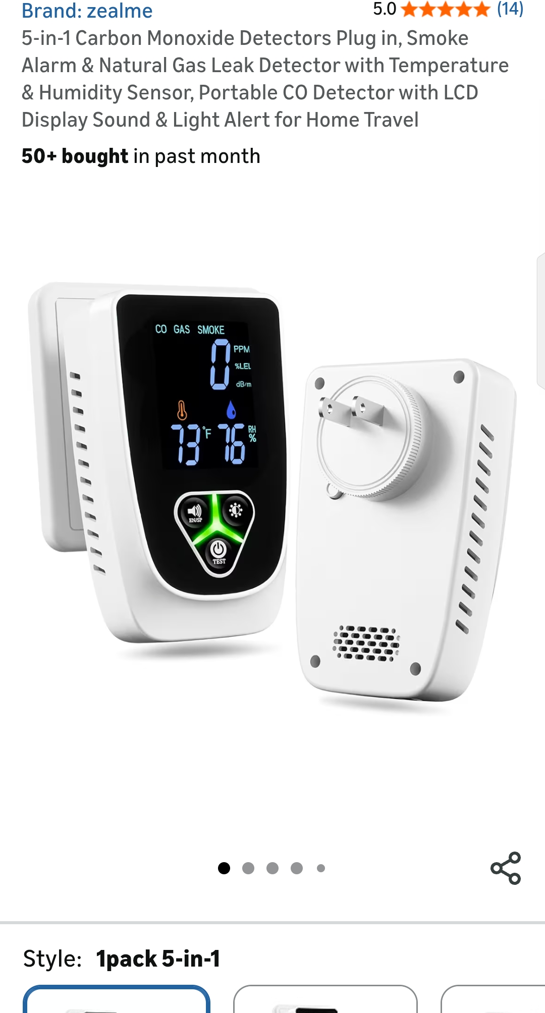 carbon monoxide detectors