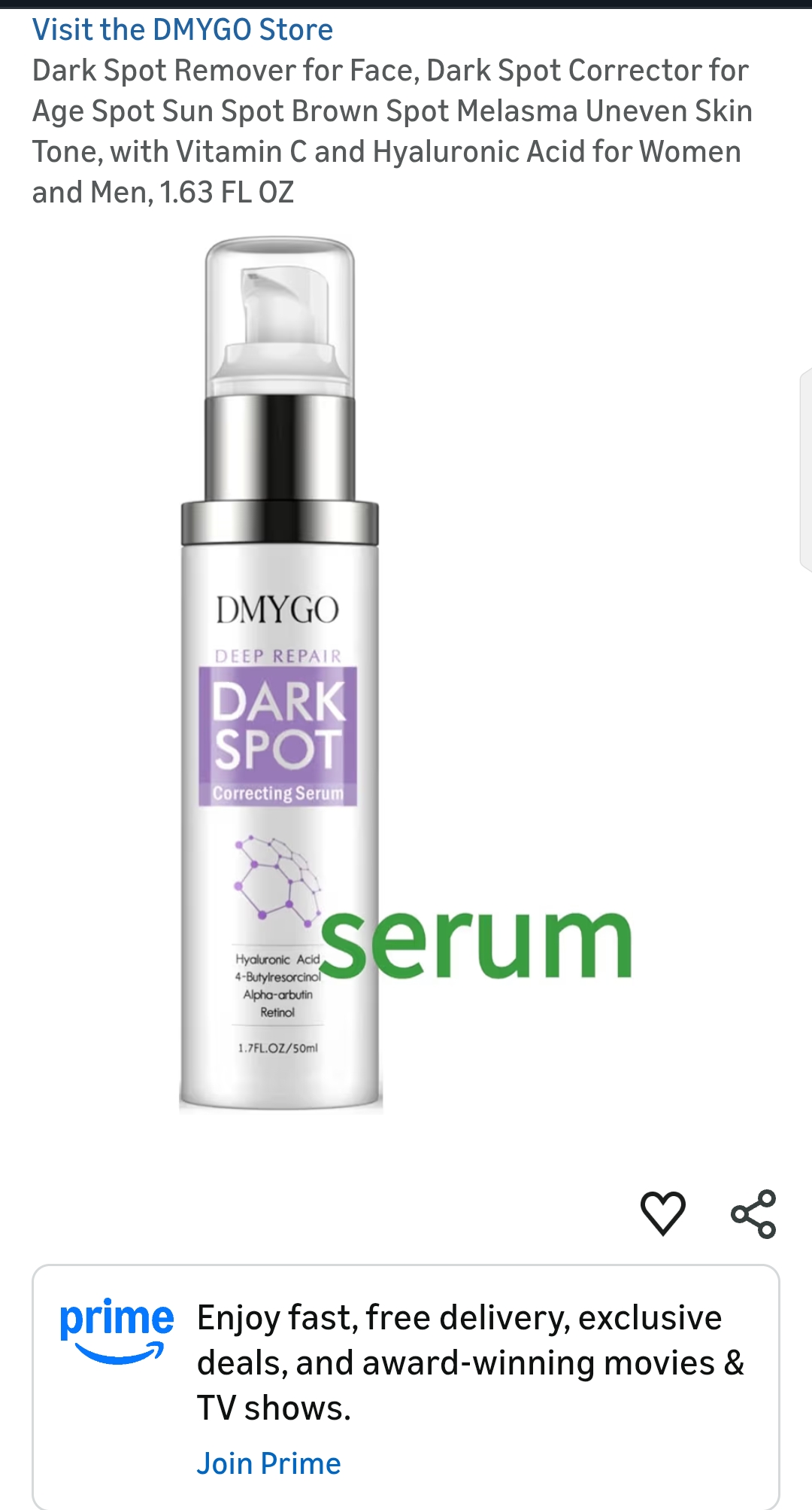 Dark Spot Remover for Face