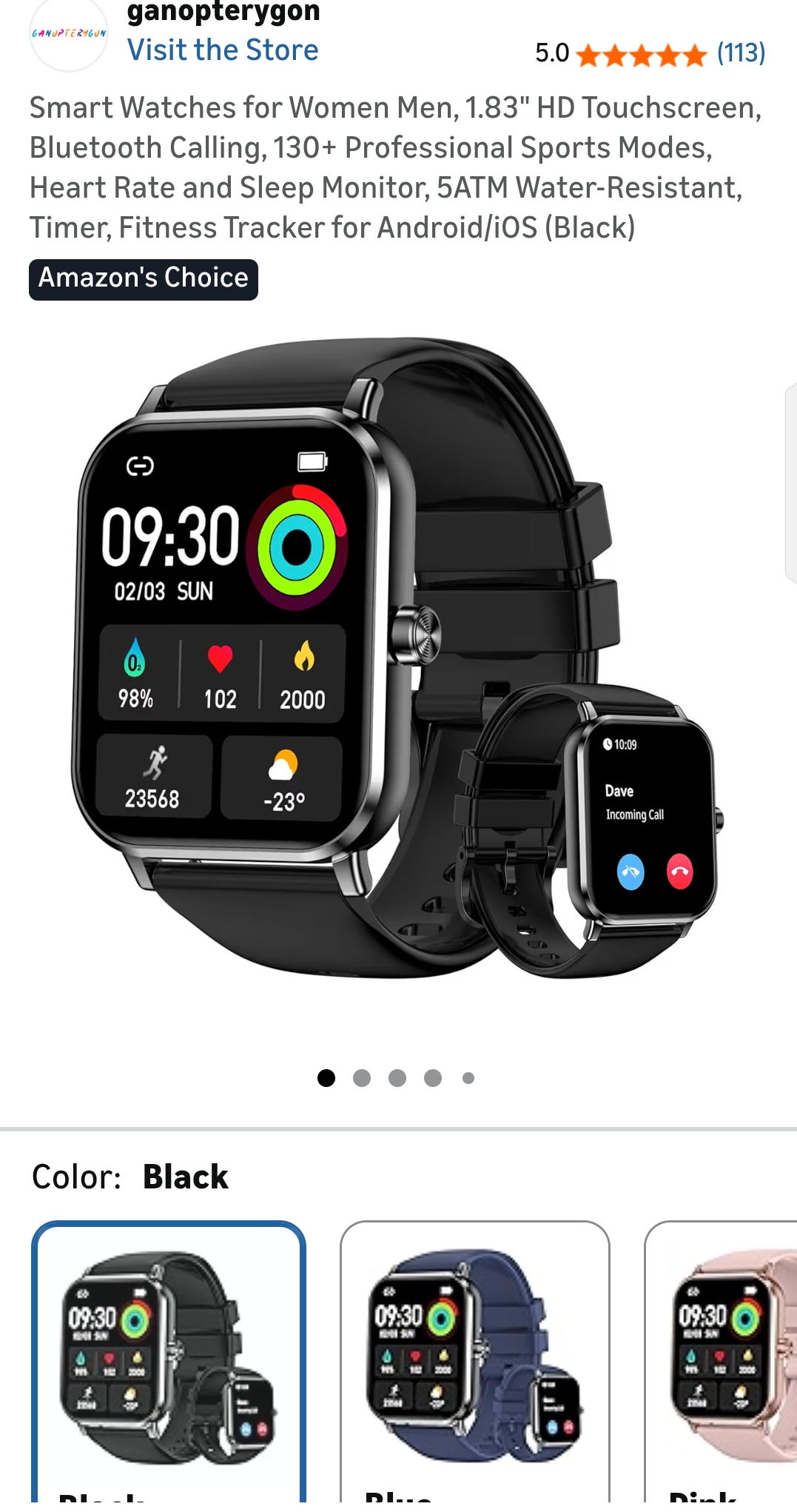smart watches tg38