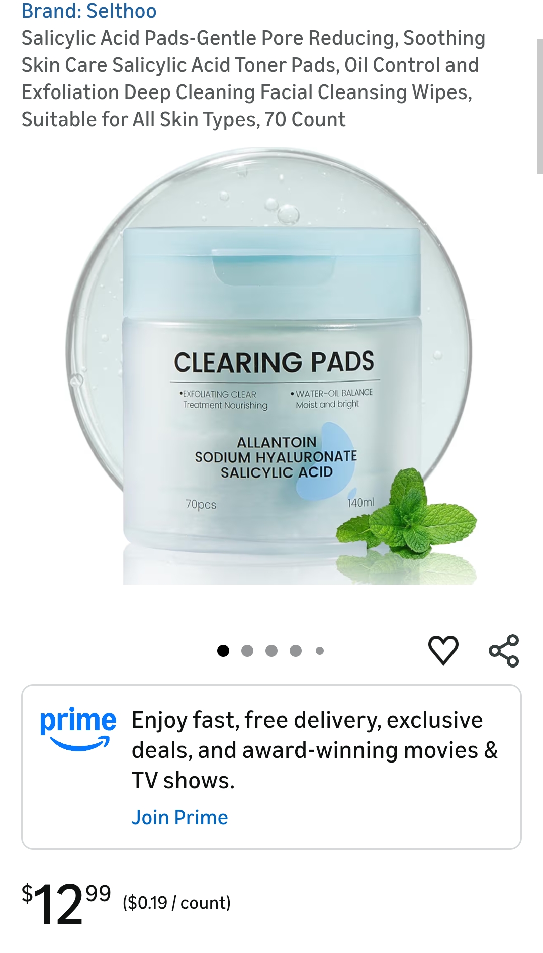 Acid Toner Pads