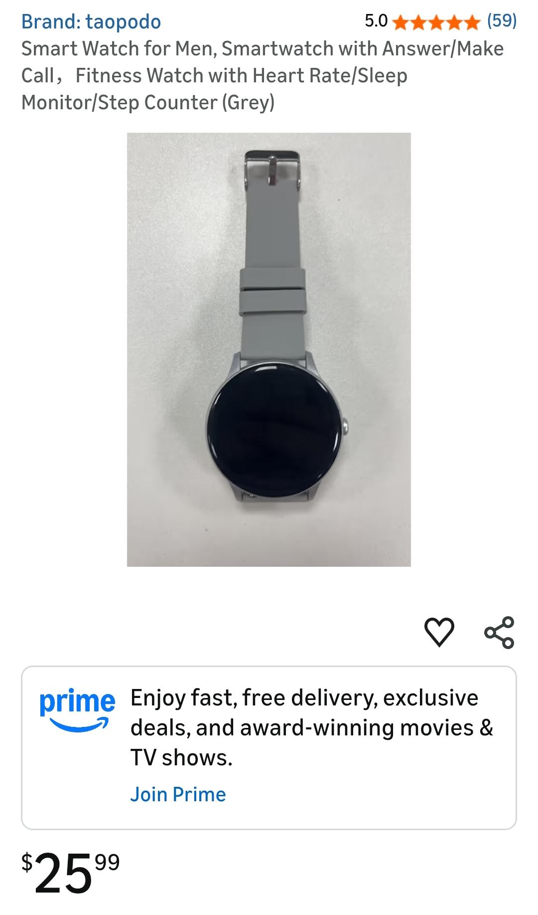 Smart Watch for Men