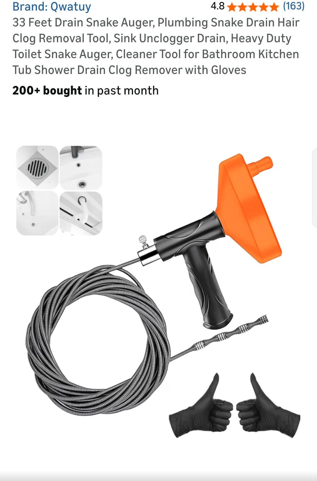 drain snake