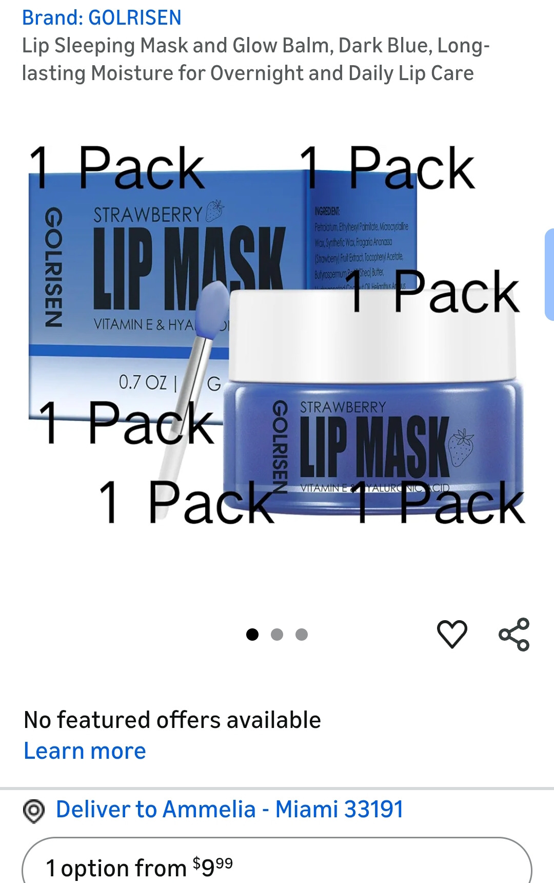 Lip Sleeping Mask