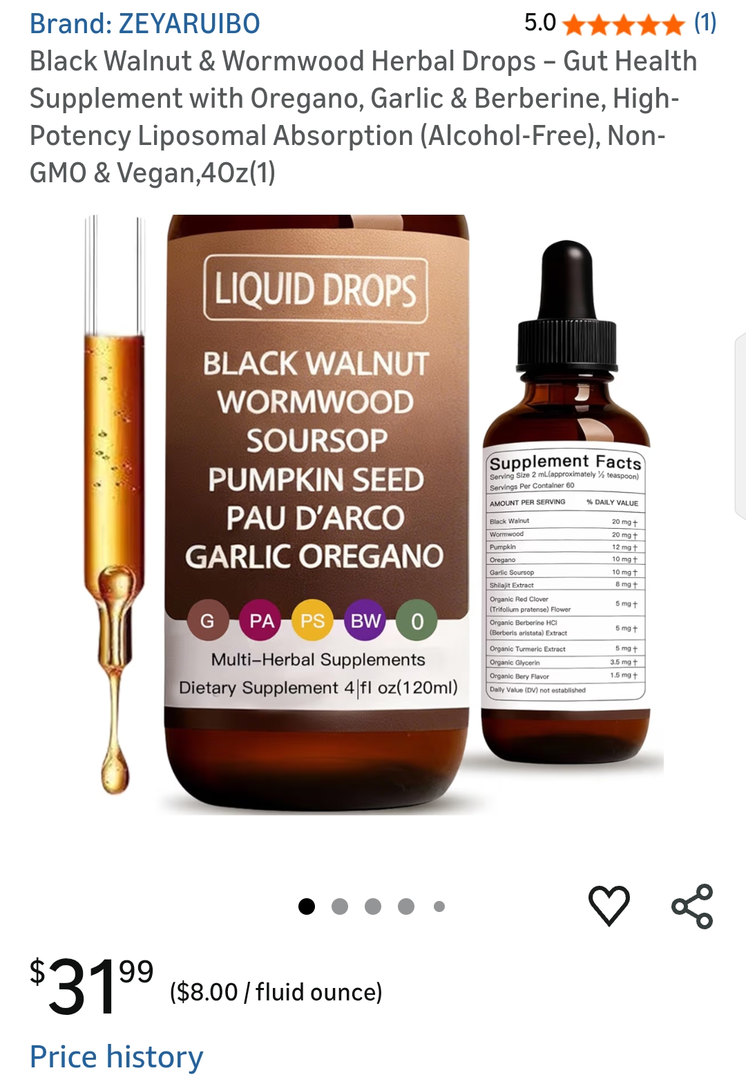 wormwood black walnut clove parasite cleanse