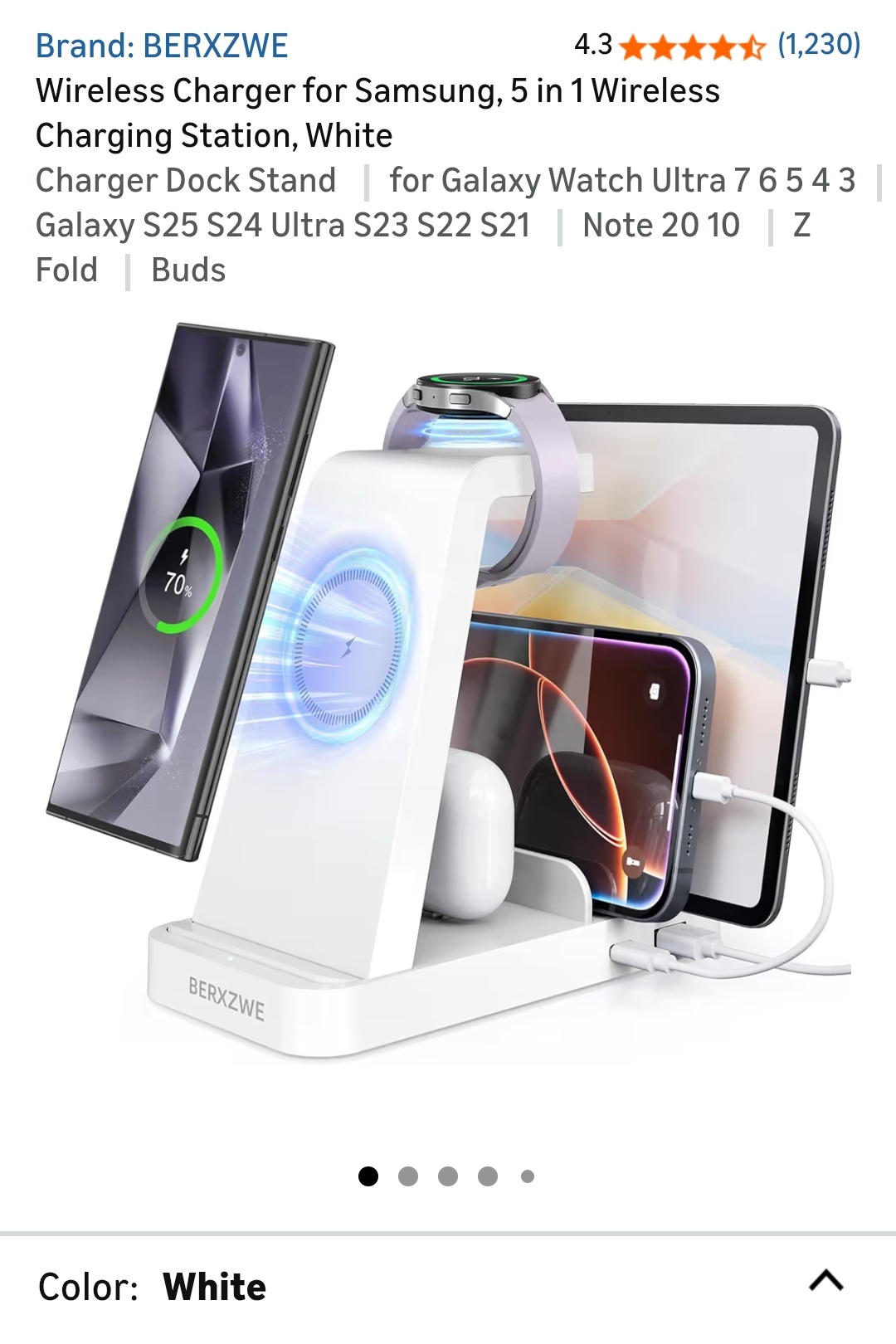 wireless charger samsung