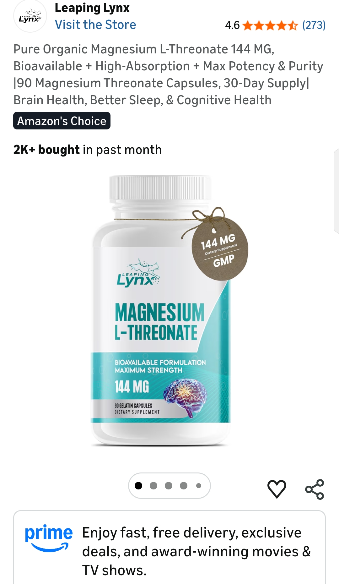 Pure Organic Magnesium