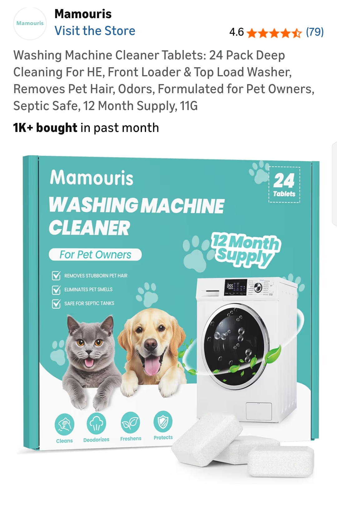 washing machine cleaner