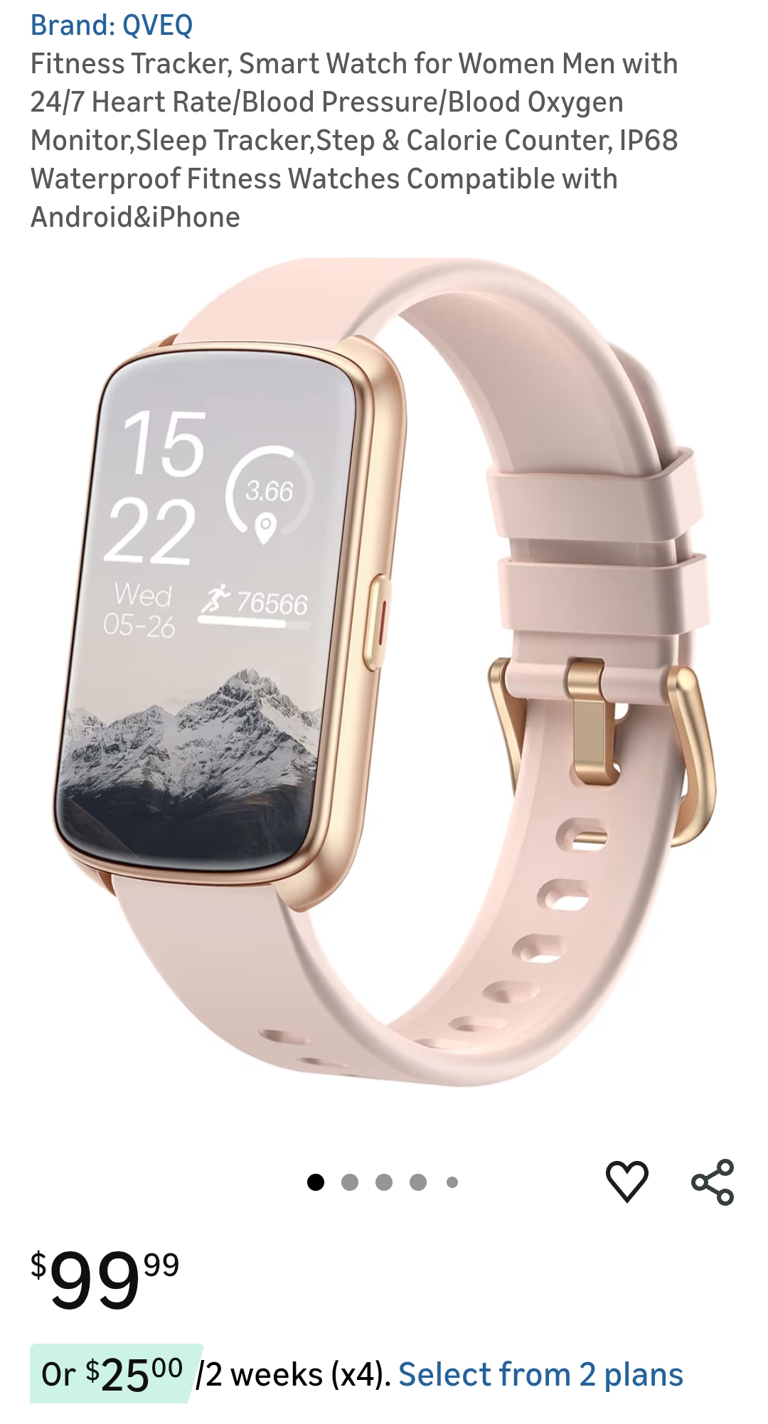 Fitness Tracker QVEQ