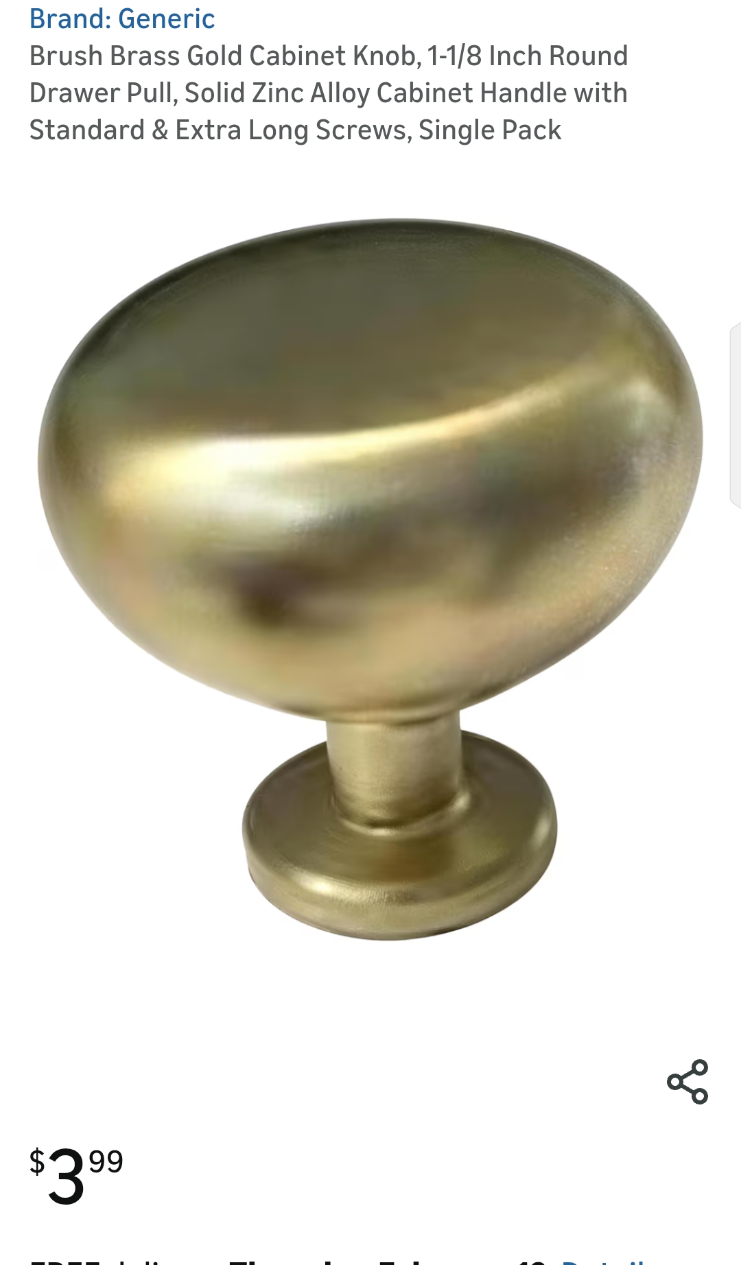 Brush Brass Gold