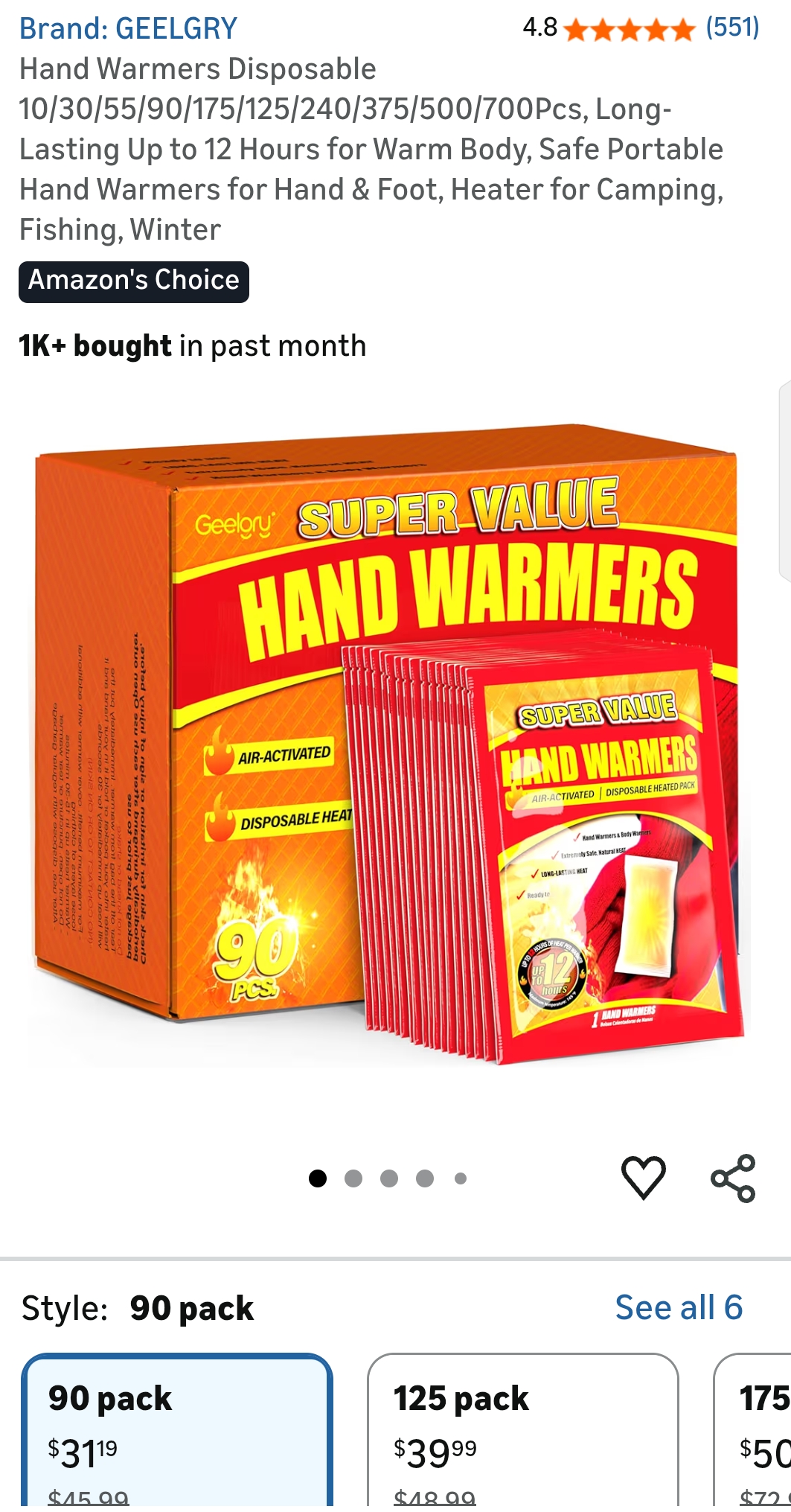 Hand Warmers