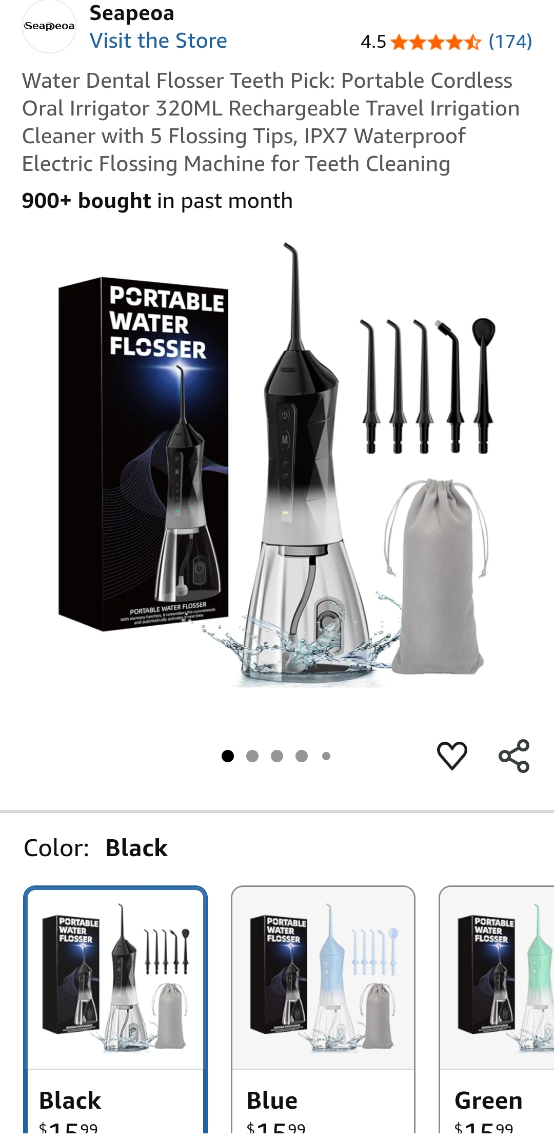 Water Dental Flosser