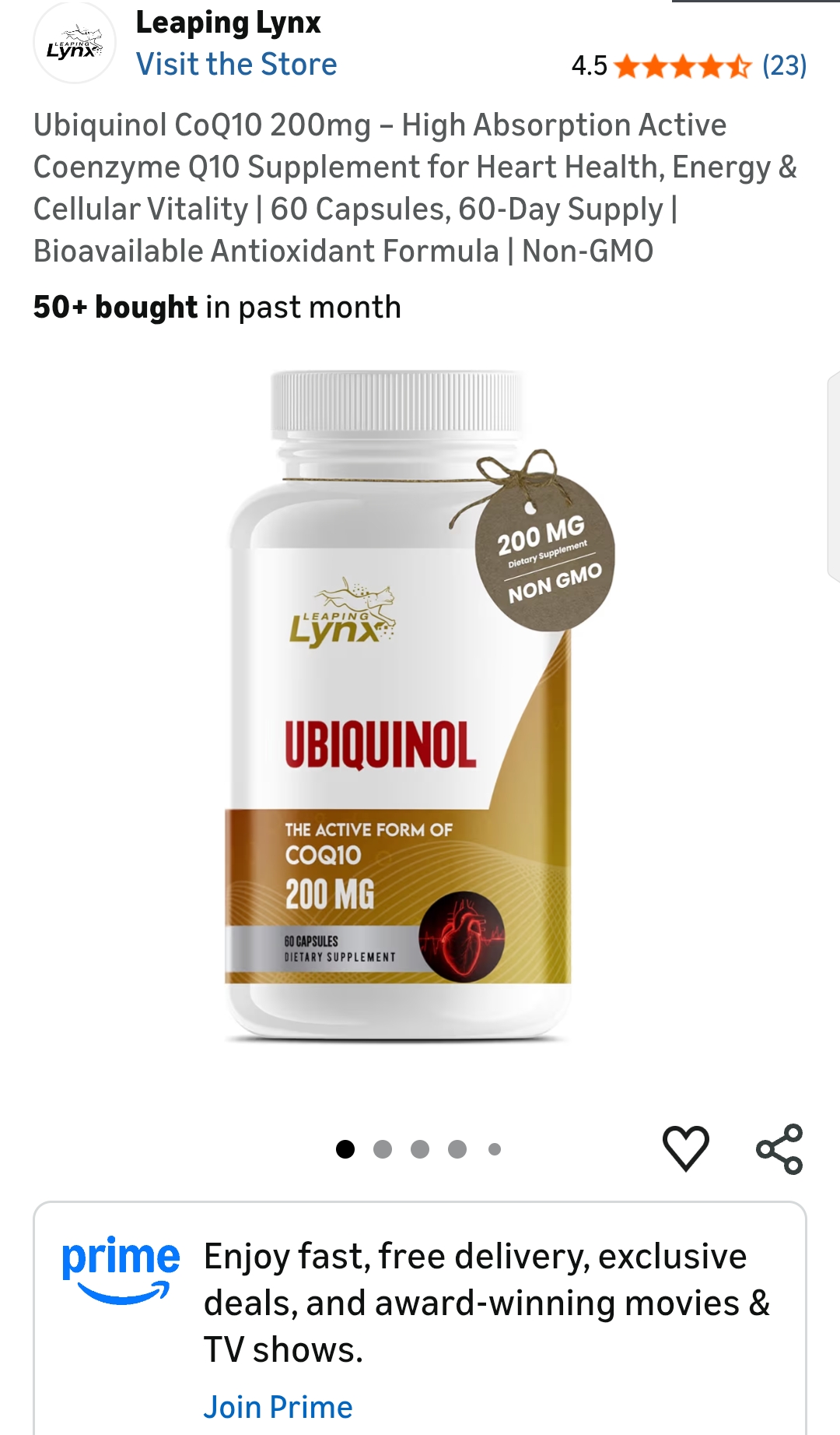 Ubiquinol CoQ10