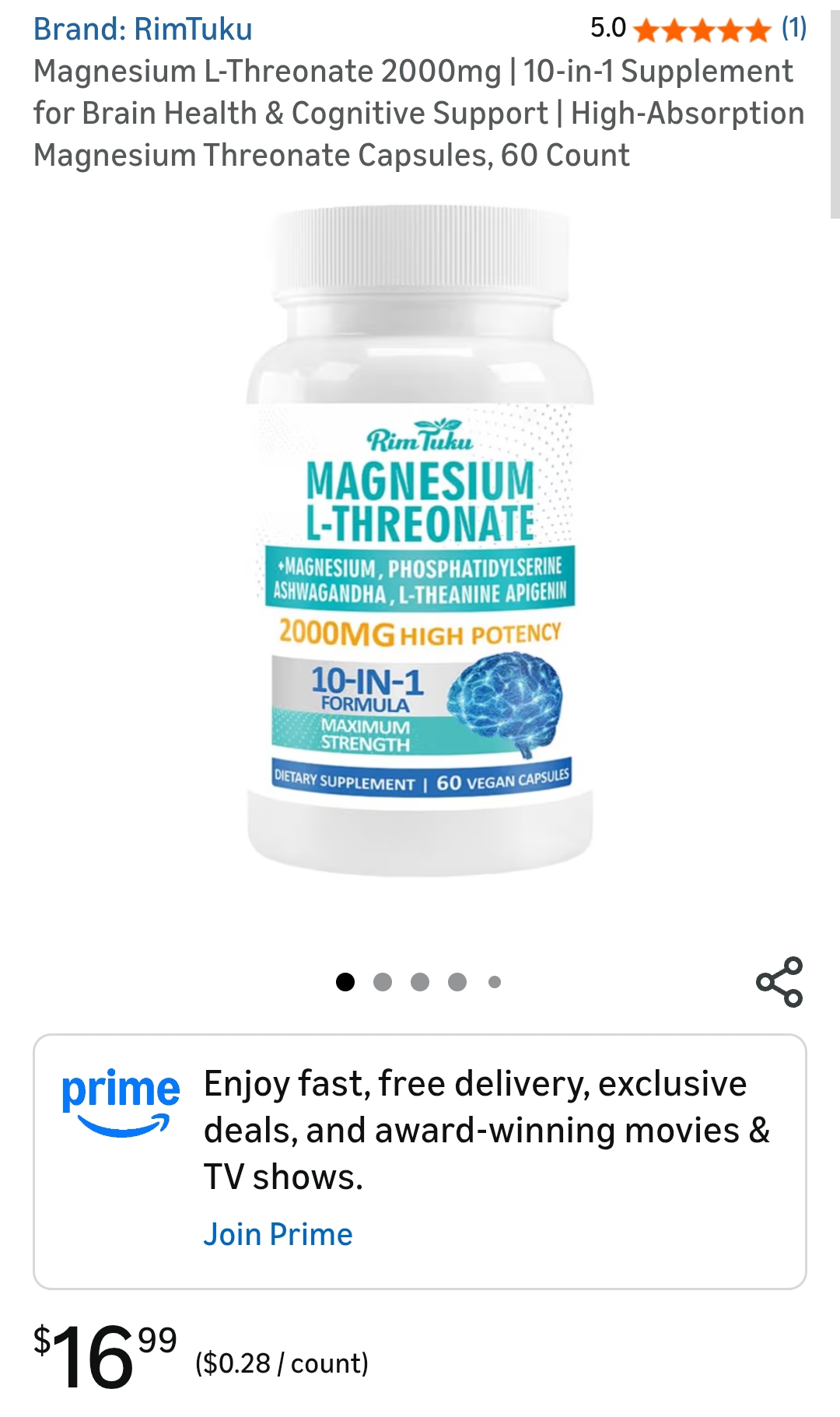 Magnesium L-Threonate