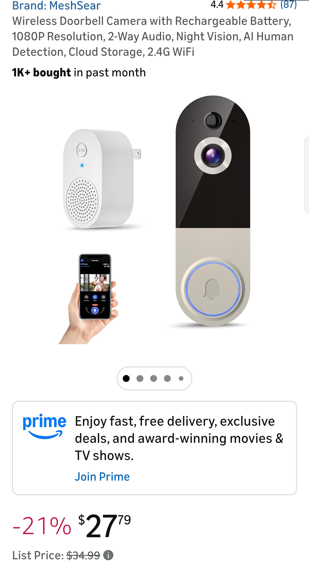 doorbell camera wireless