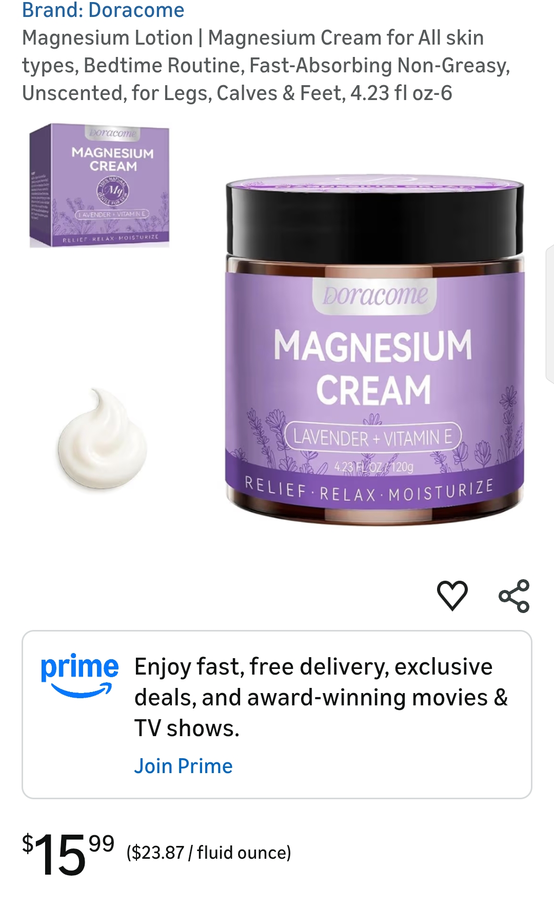 Magnesium Lotion