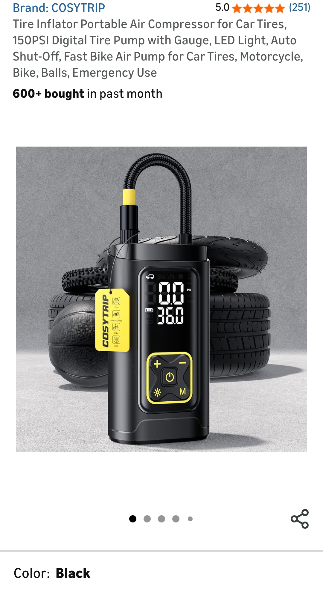 bike air pump for car tires