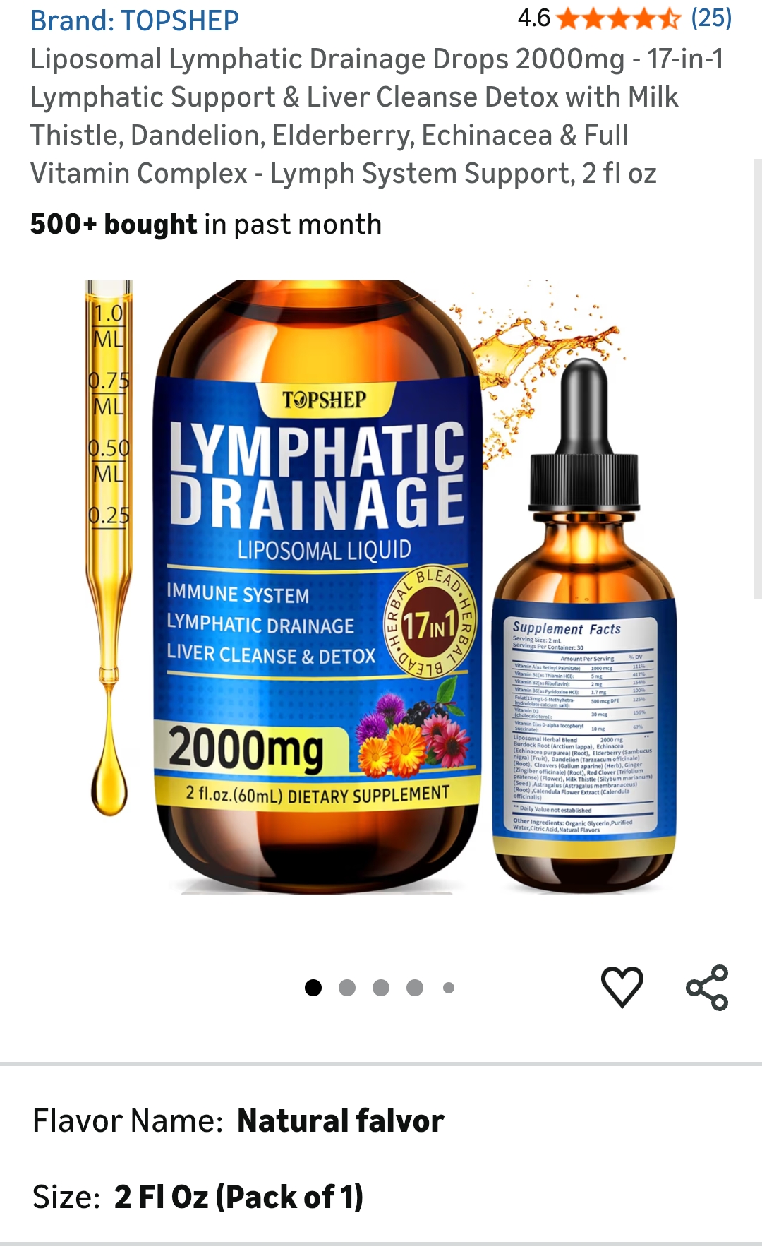 lymphatic drainage drops