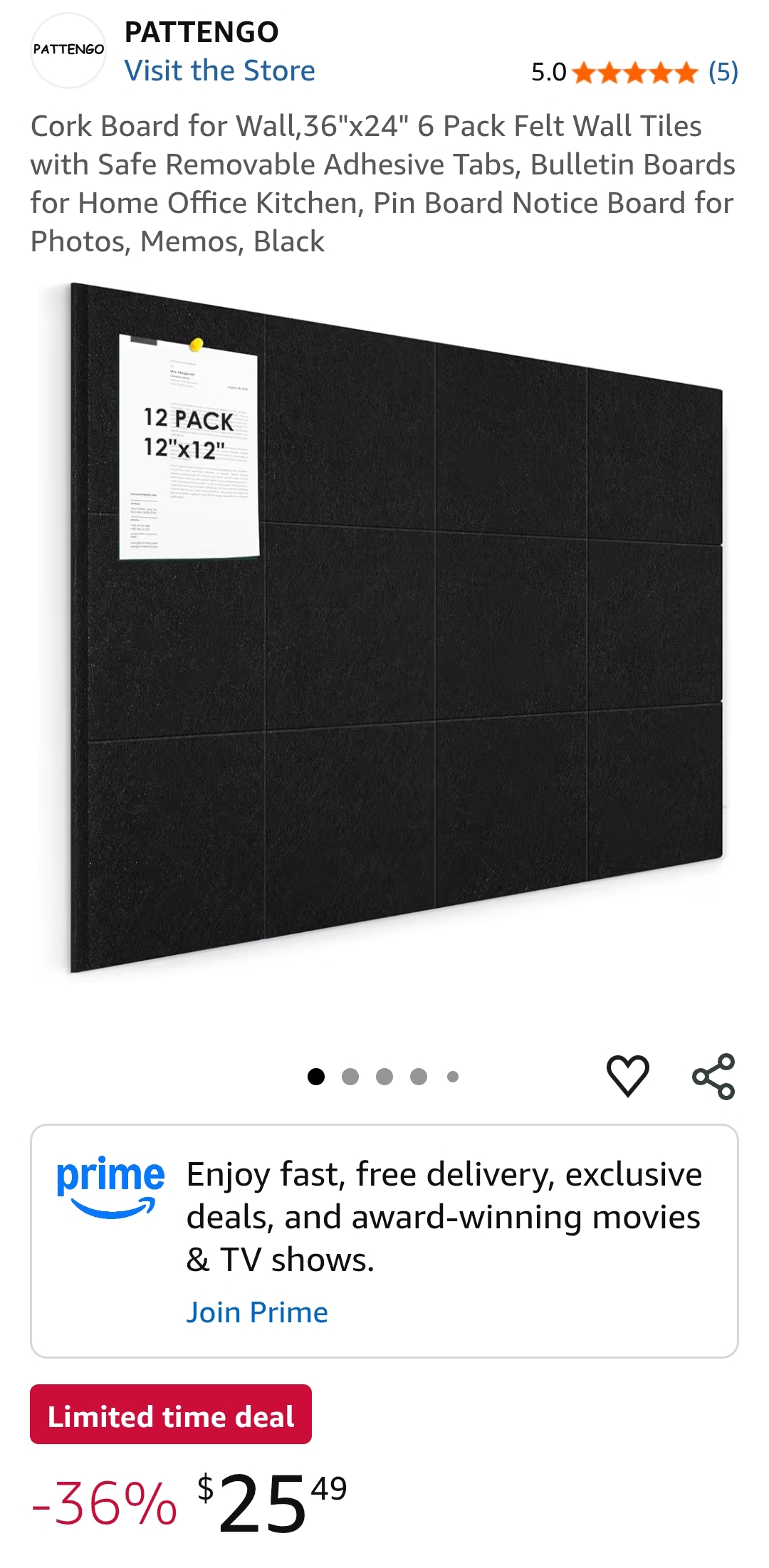 Cork Board for Wall