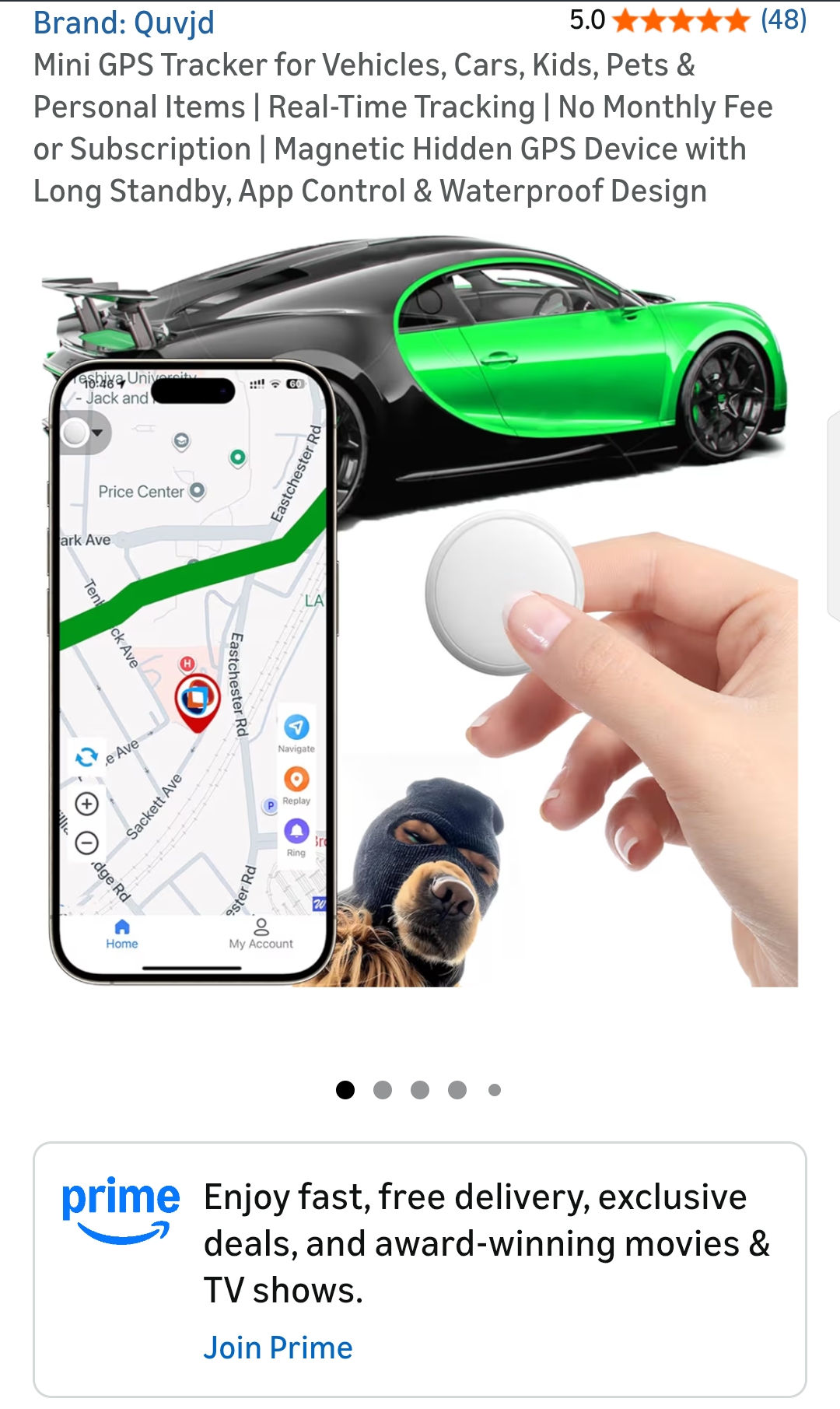 quvjd gps