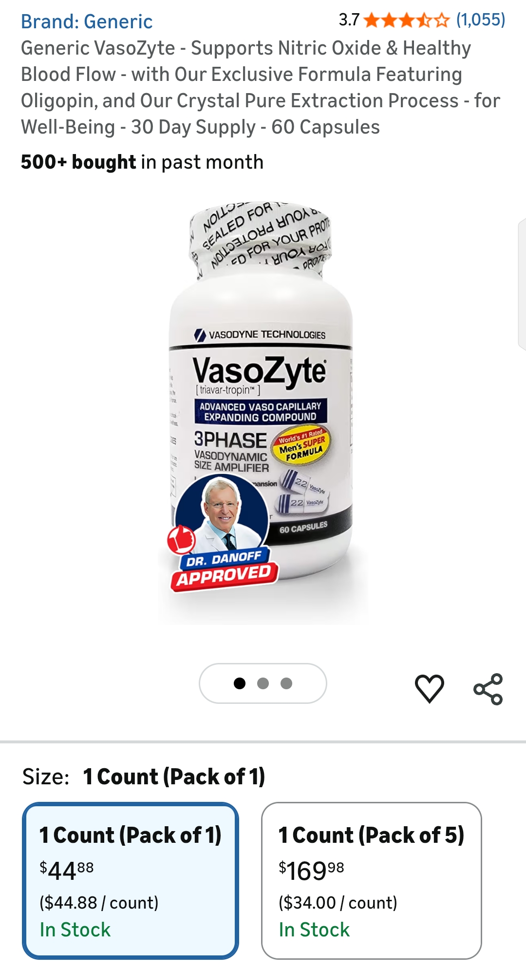 Generic VasoZyte