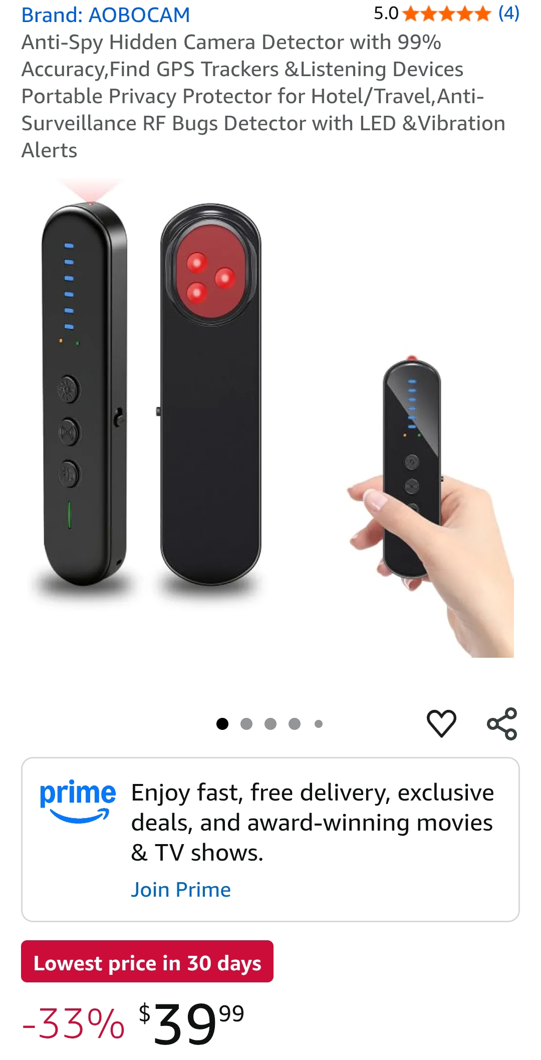 hidden camera detectors