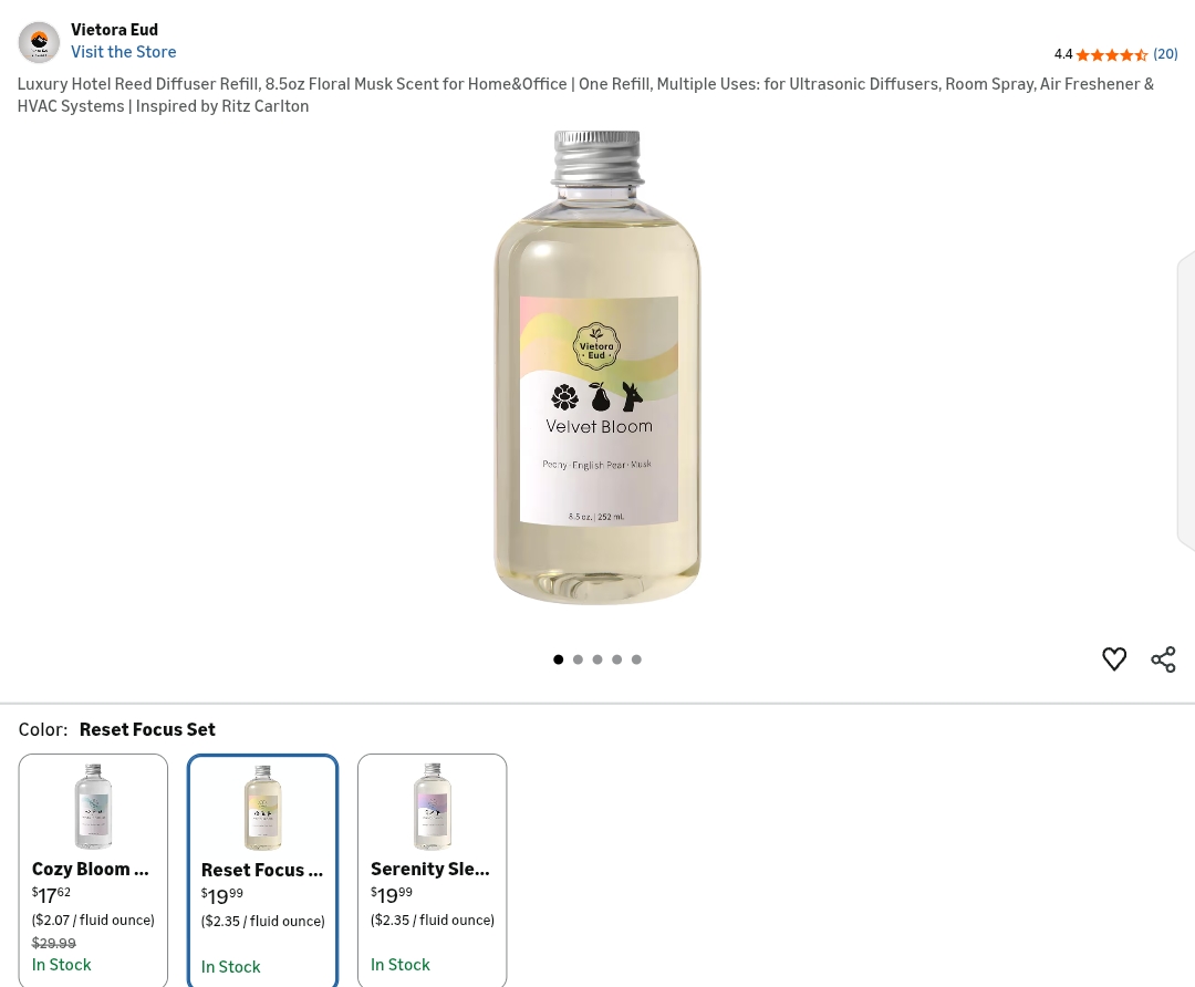 reed diffuser oil refill