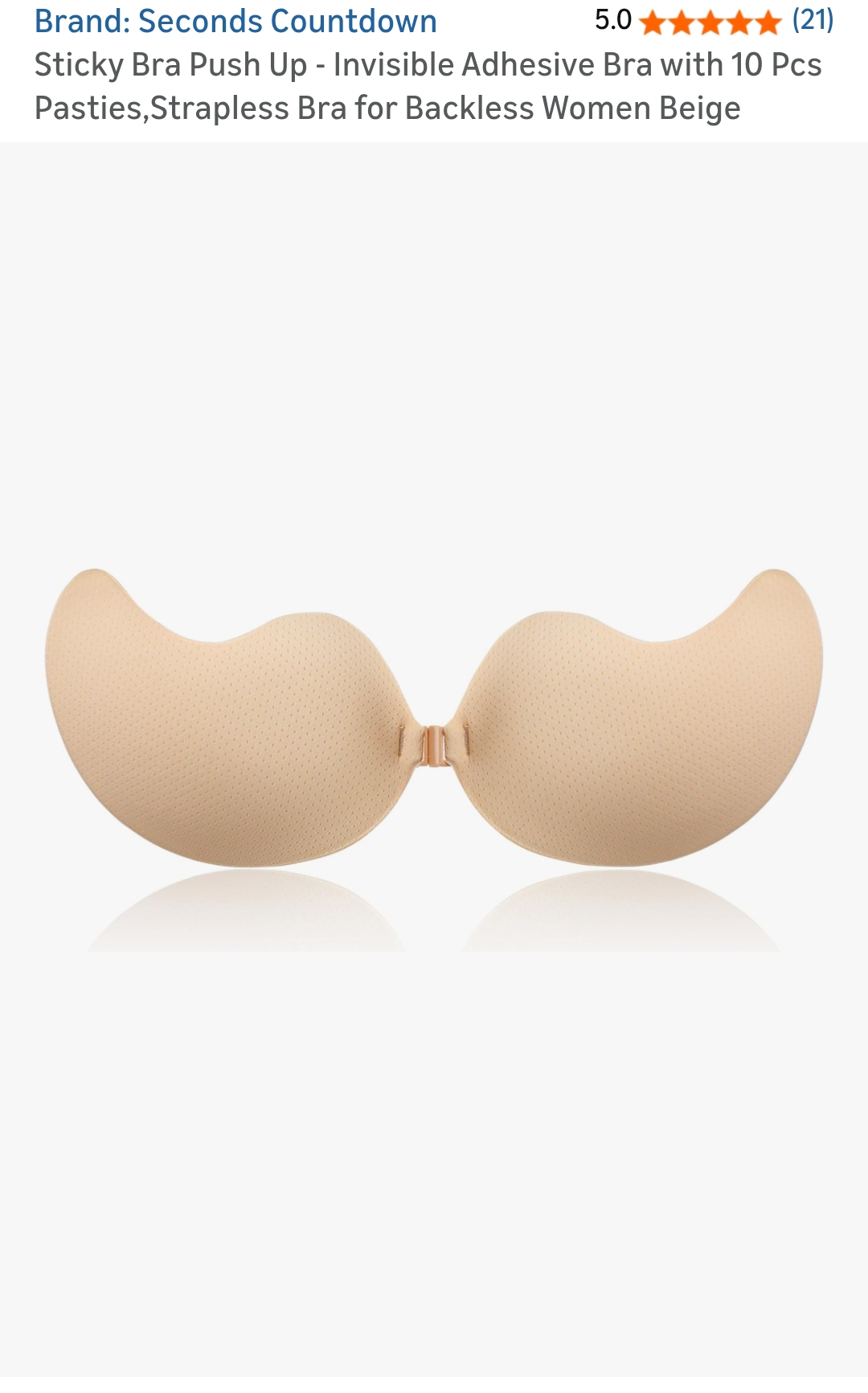 sticky adhesive mango bra